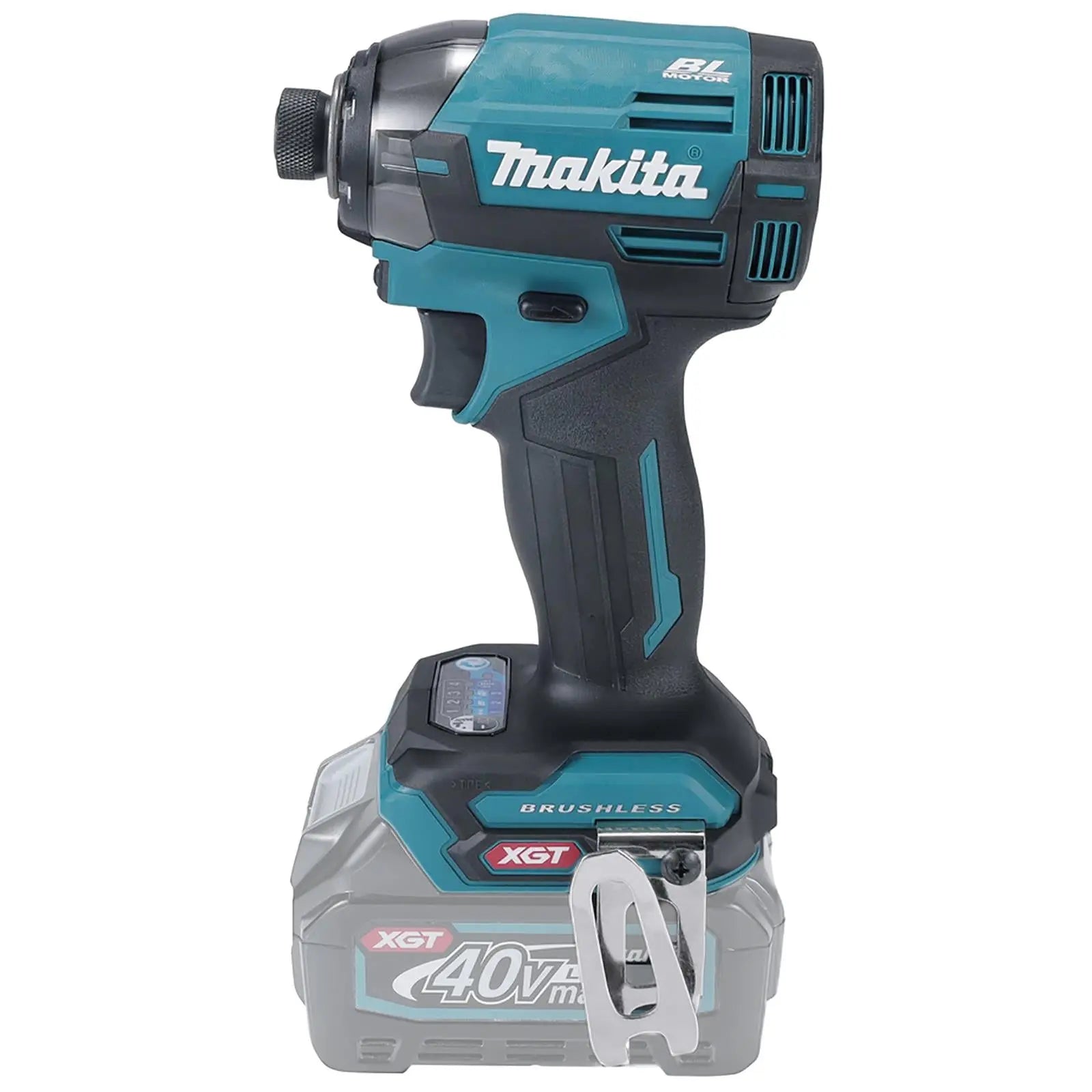Makita Impact Driver XGT 40V Max Li-ion Brushless Cordless in Makpac Case TD002GZ04 Body Only  White Rose Tools