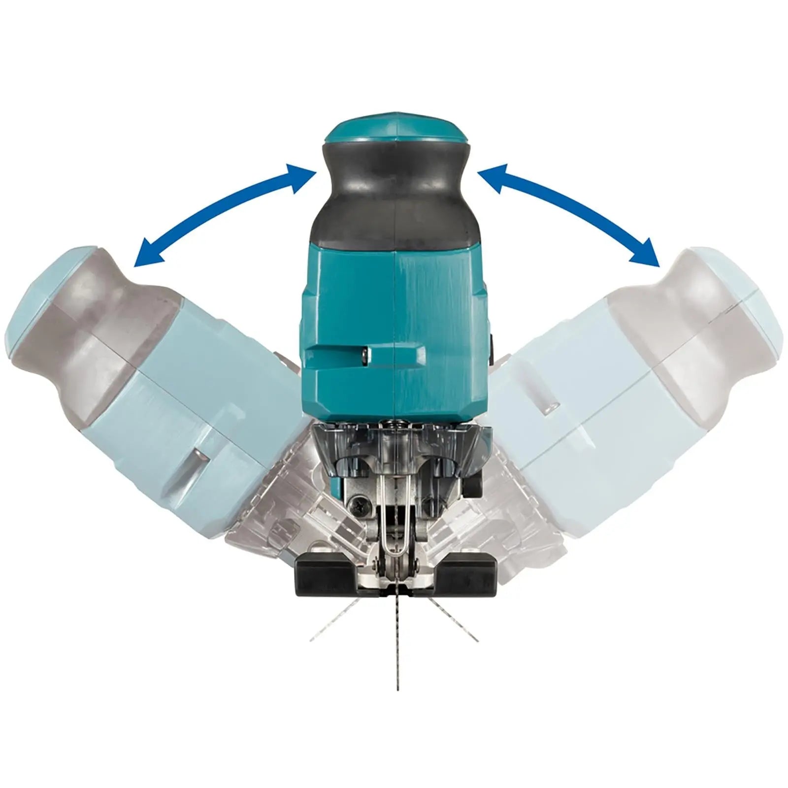 Makita Jigsaw XGT 40V Max Li-ion Cordless in Makpac Type 3 Case JV001GZ01 Body Only  White Rose Tools