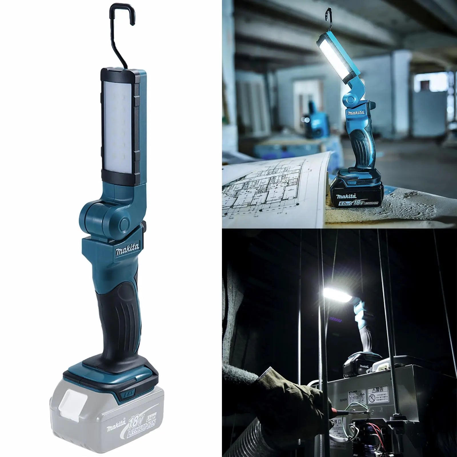 Makita LED Flashlight Torch 18V LXT Cordless 240 Lumens DML801 Body Only  White Rose Tools