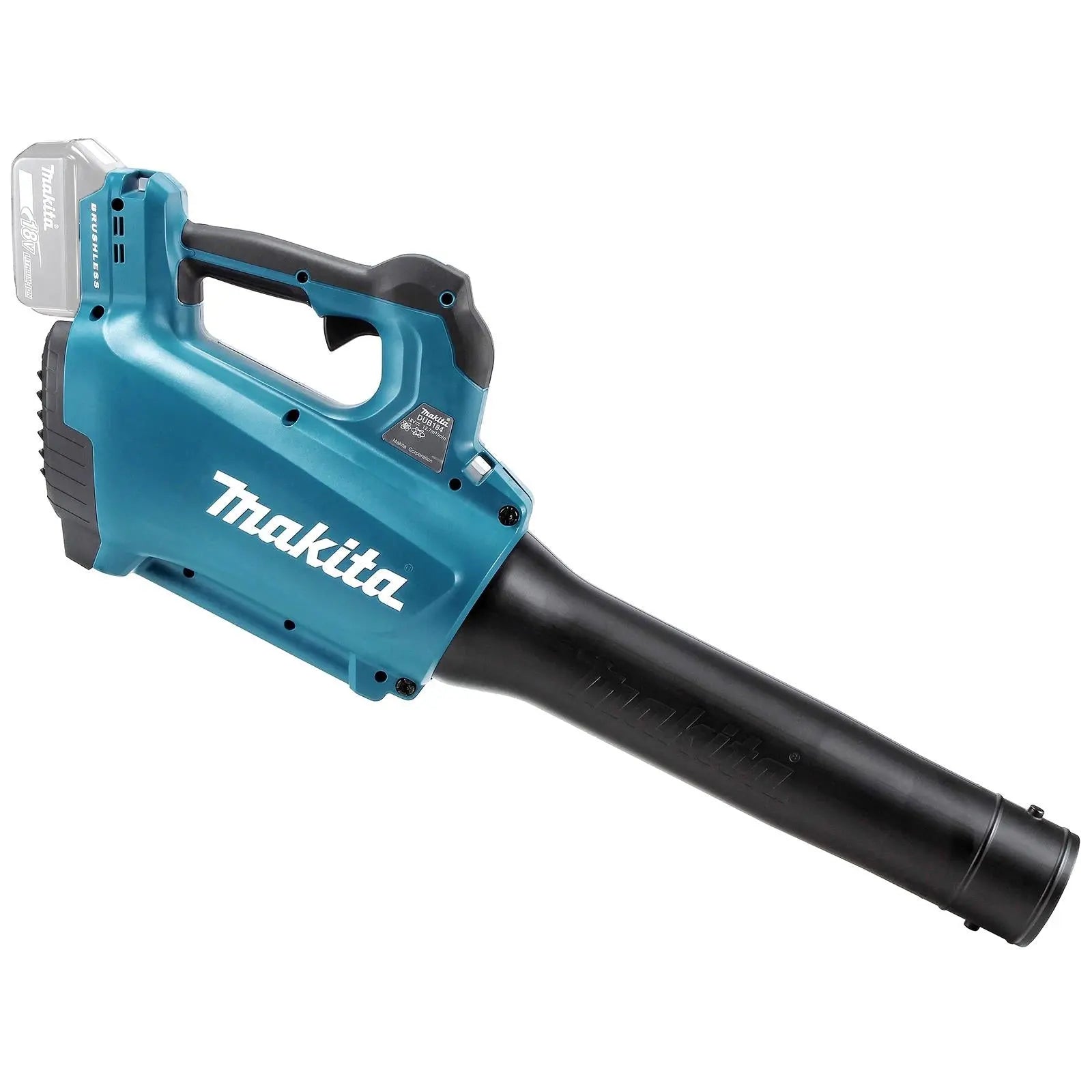 Makita Leaf Blower 18V LXT Brushless Cordless 10.9N Garden Grass Clippings Construction Bare Unit Body Only DUB184Z  White Rose Tools