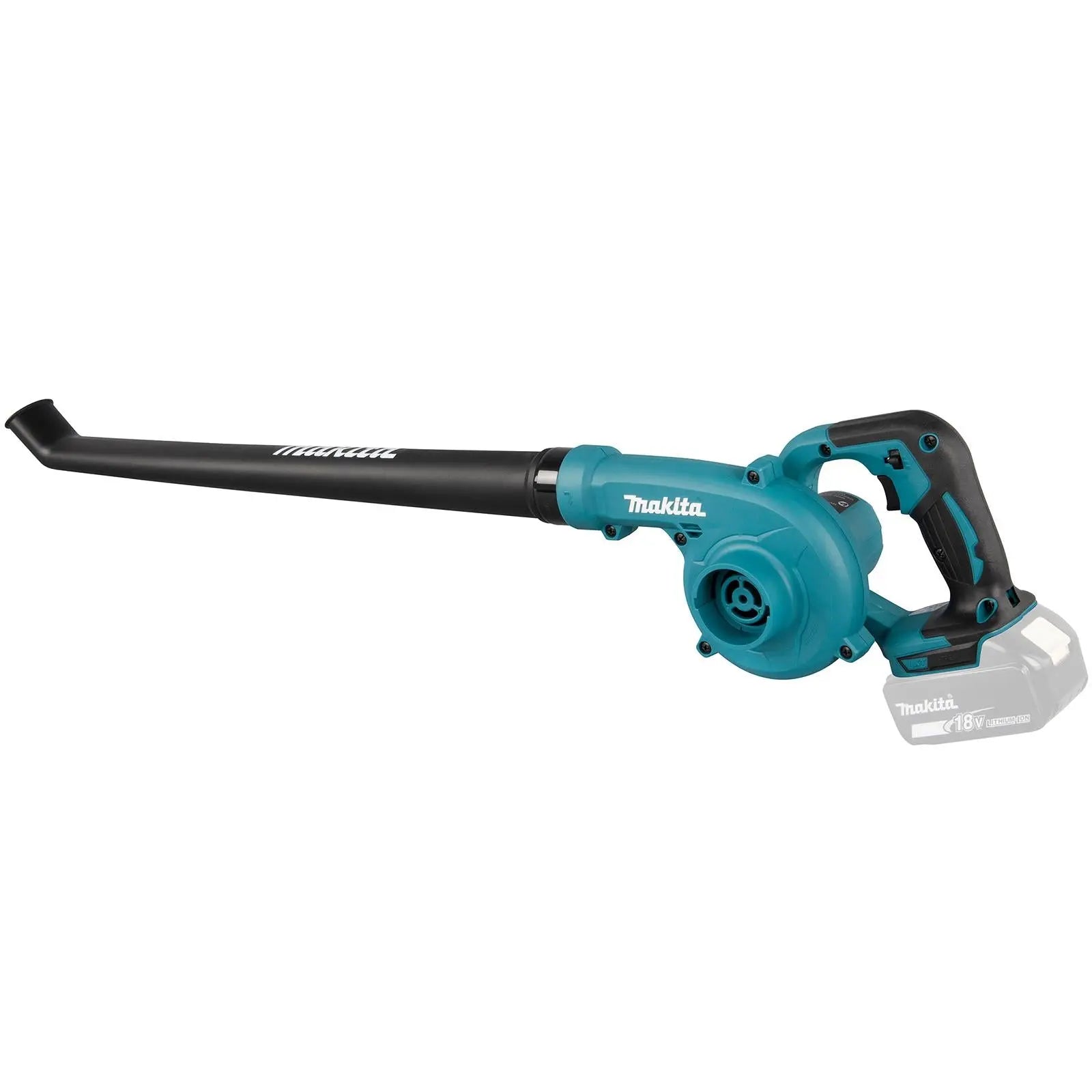 Makita Leaf Blower 18V LXT Cordless 2.5N Long Tube Garden Grass Clippings Construction Bare Unit Body Only DUB186Z  White Rose Tools