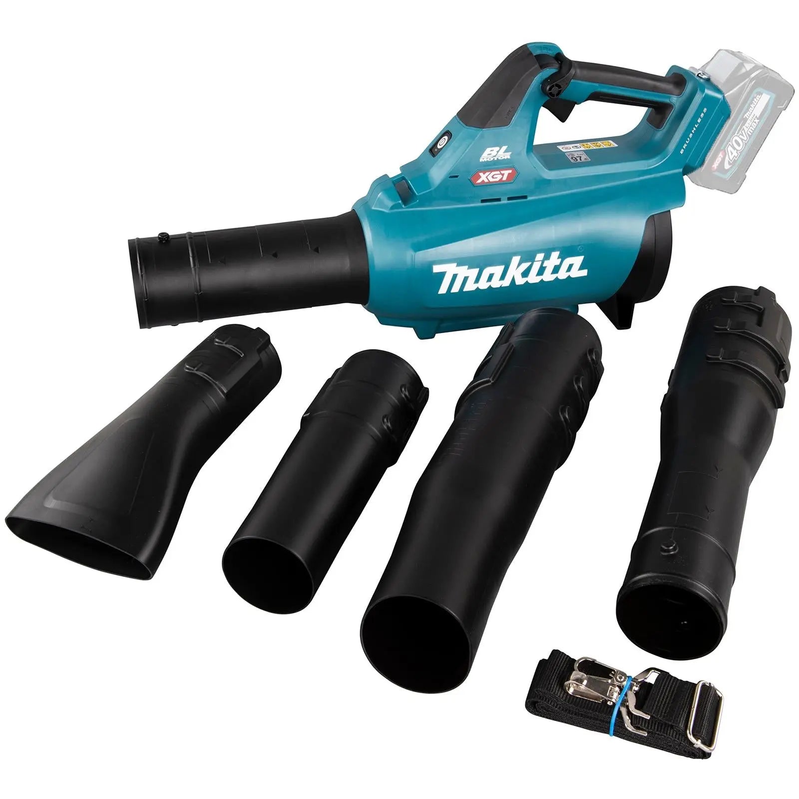 Makita Leaf Blower 40V XGT Brushless Cordless 17N Garden Grass Clippings Construction Bare Unit Body Only UB001GZ  White Rose Tools