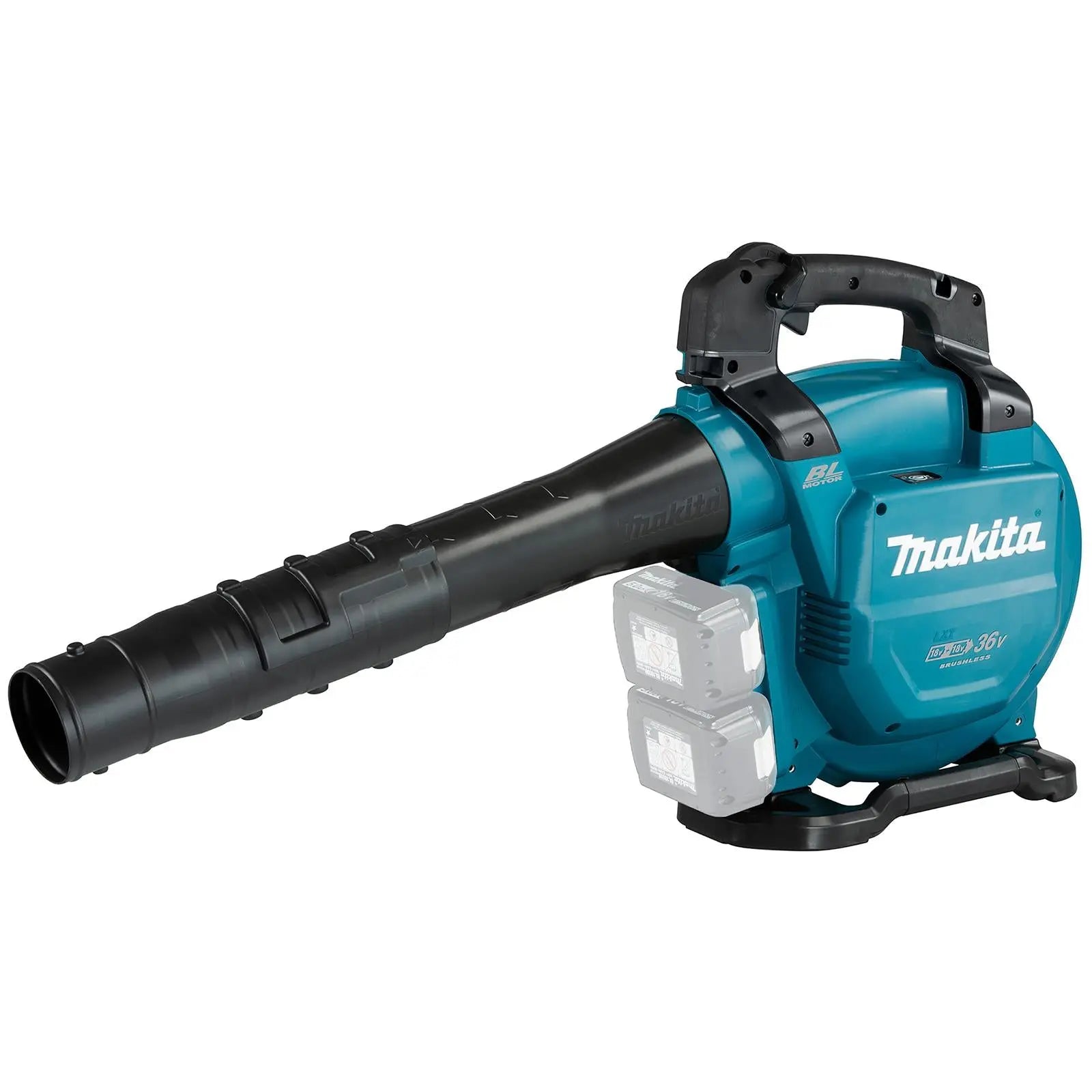 Makita Leaf Blower Vacuum 18V x 2 LXT Brushless Cordless 14.4N Garden Grass Clippings Construction Bare Unit Body Only DUB363ZV  White Rose Tools