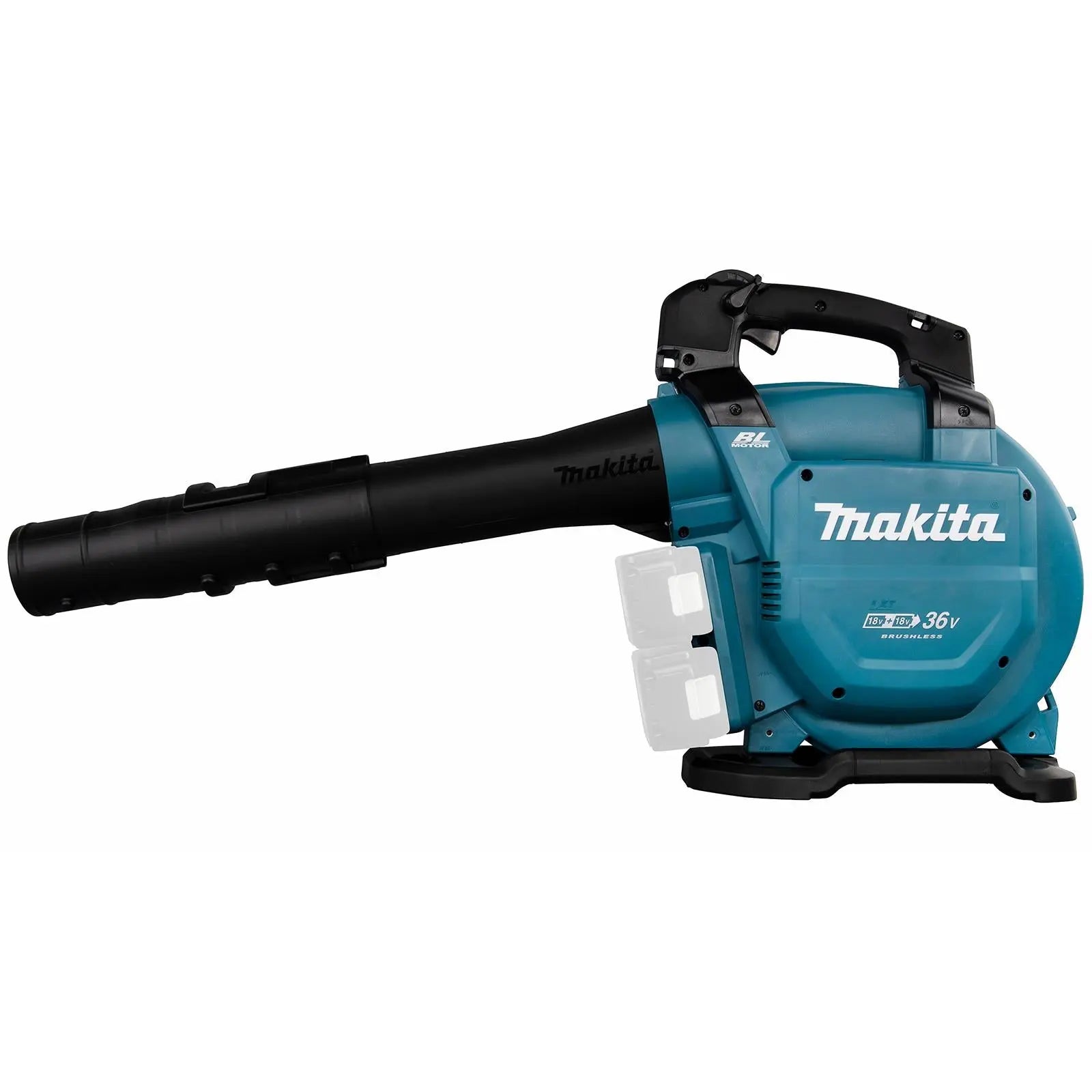 Makita Leaf Blower Vacuum 18V x 2 LXT Brushless Cordless 14.4N Garden Grass Clippings Construction Bare Unit Body Only DUB363ZV  White Rose Tools