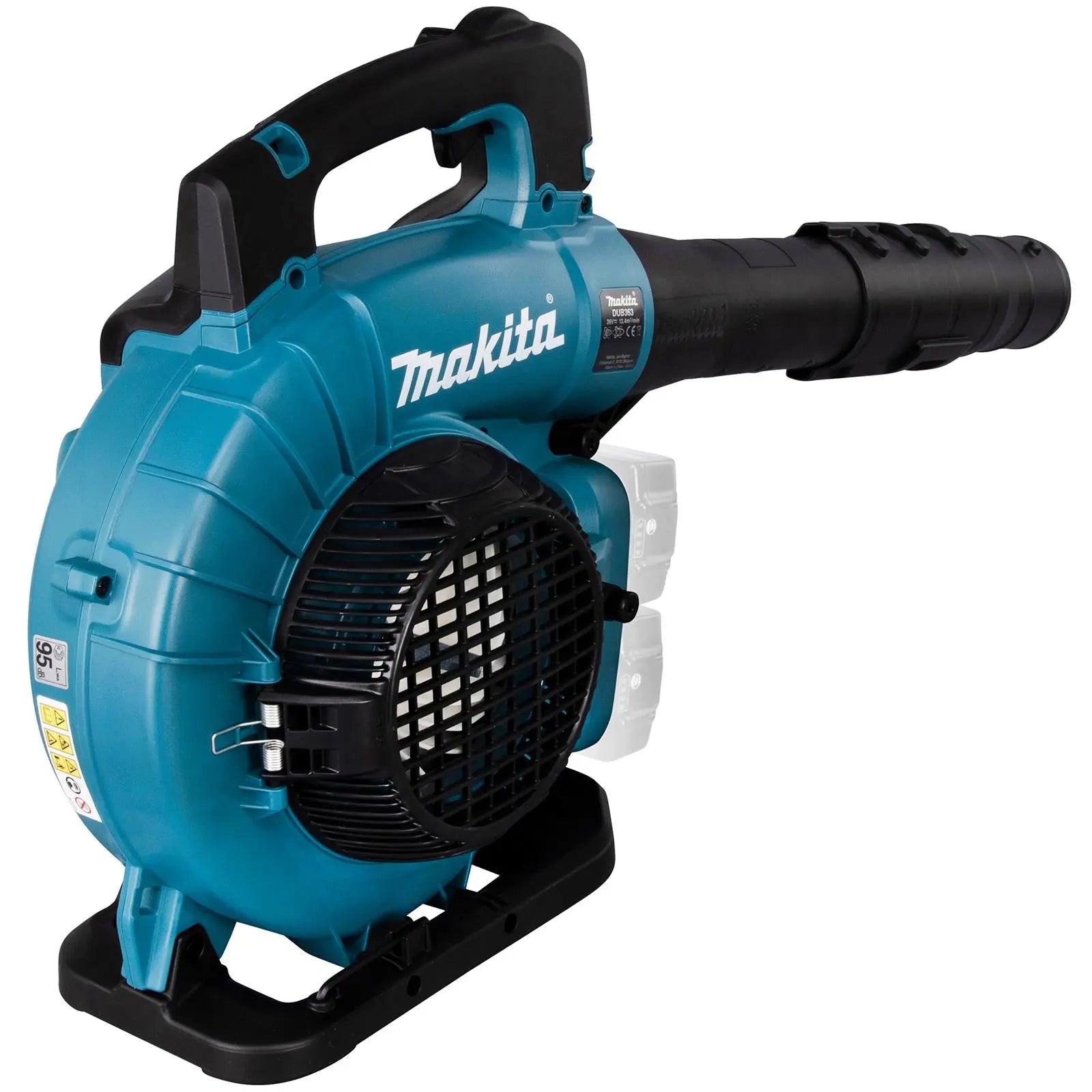 Makita Leaf Blower Vacuum 18V x 2 LXT Brushless Cordless 14.4N Garden Grass Clippings Construction Bare Unit Body Only DUB363ZV  White Rose Tools