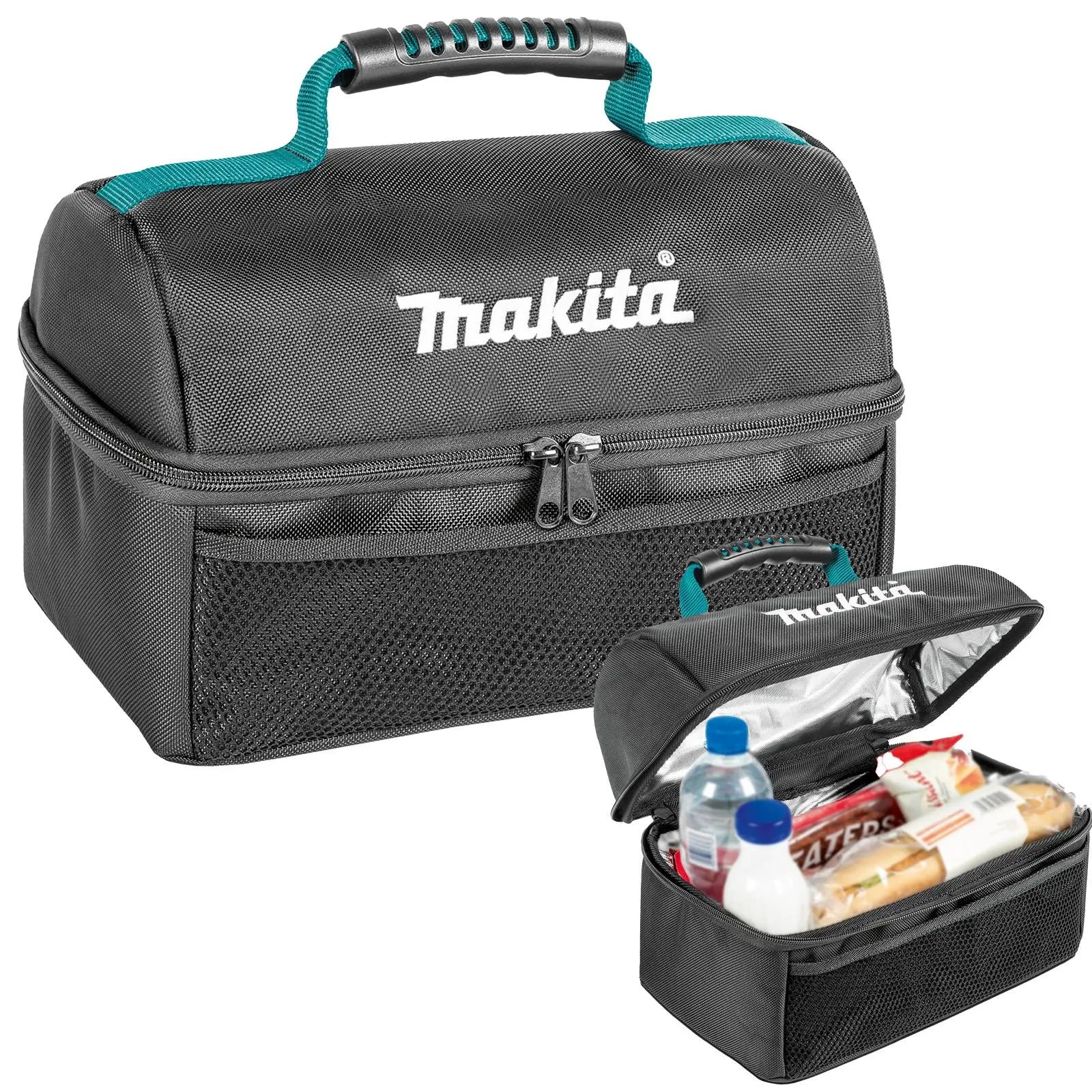 Makita Lunch Bag 7.5L Foil Lining Heavy Duty Construction  White Rose Tools