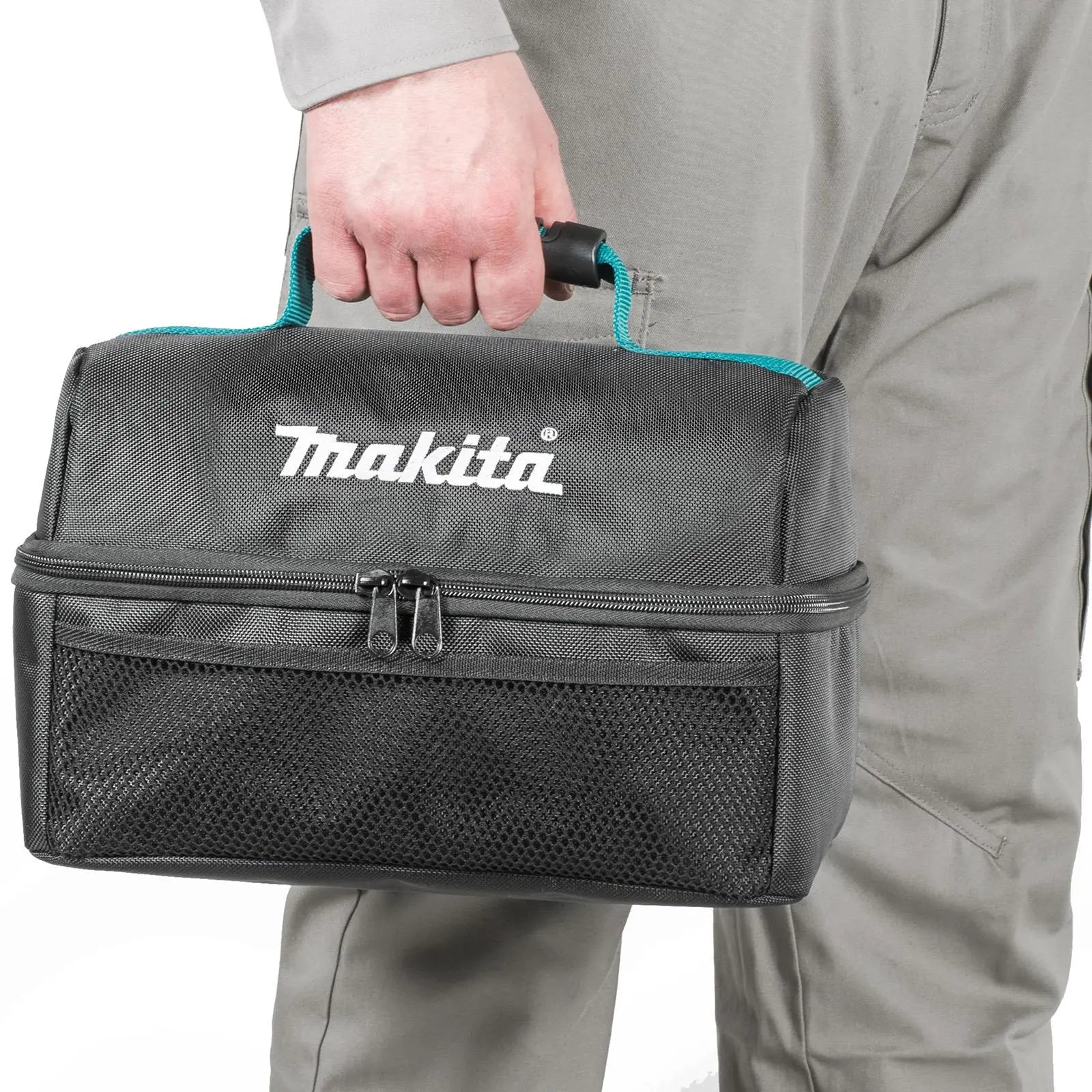 Makita Lunch Bag 7.5L Foil Lining Heavy Duty Construction  White Rose Tools