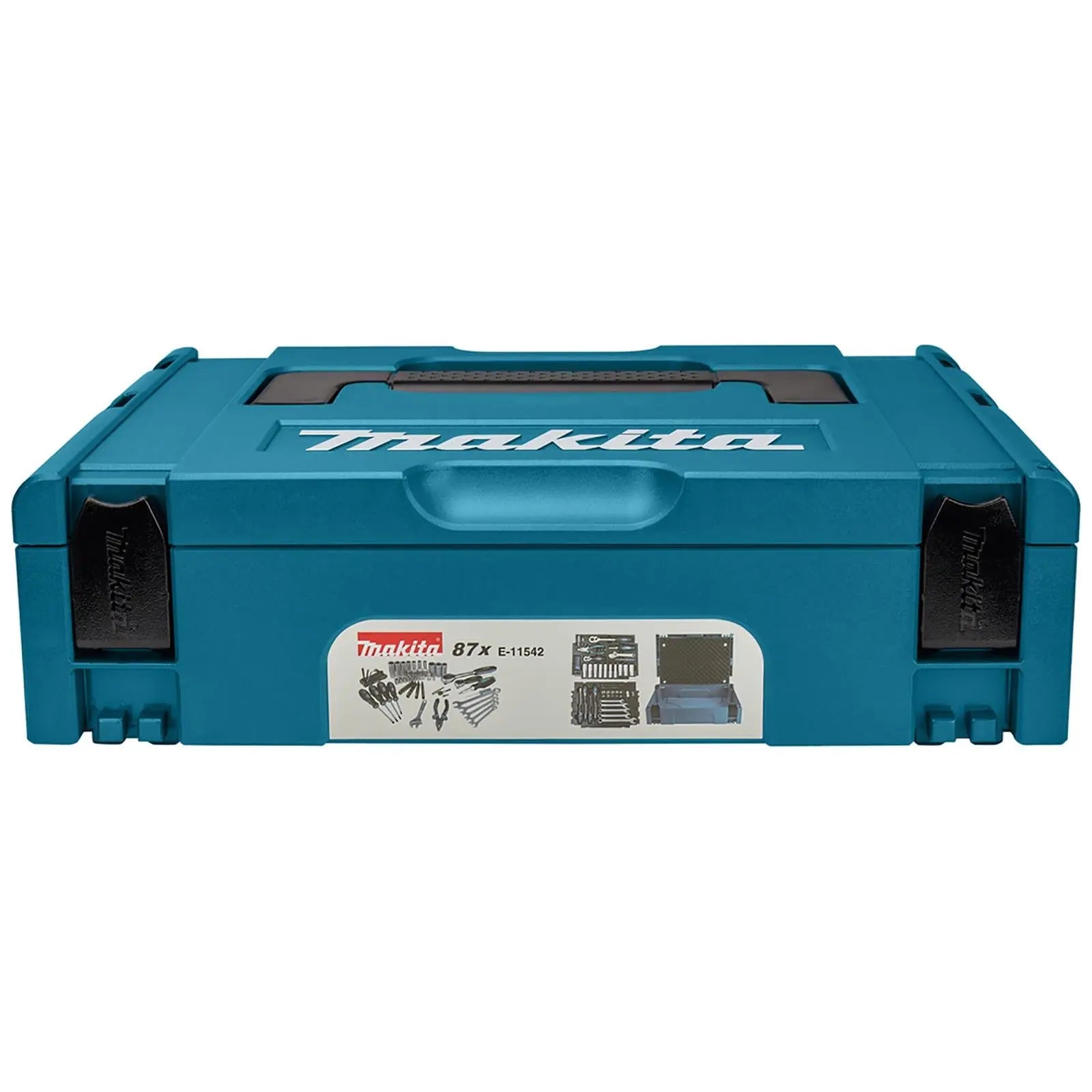 Makita Mechanics Tool Set in Makpac Case 87 Piece E-11542  White Rose Tools