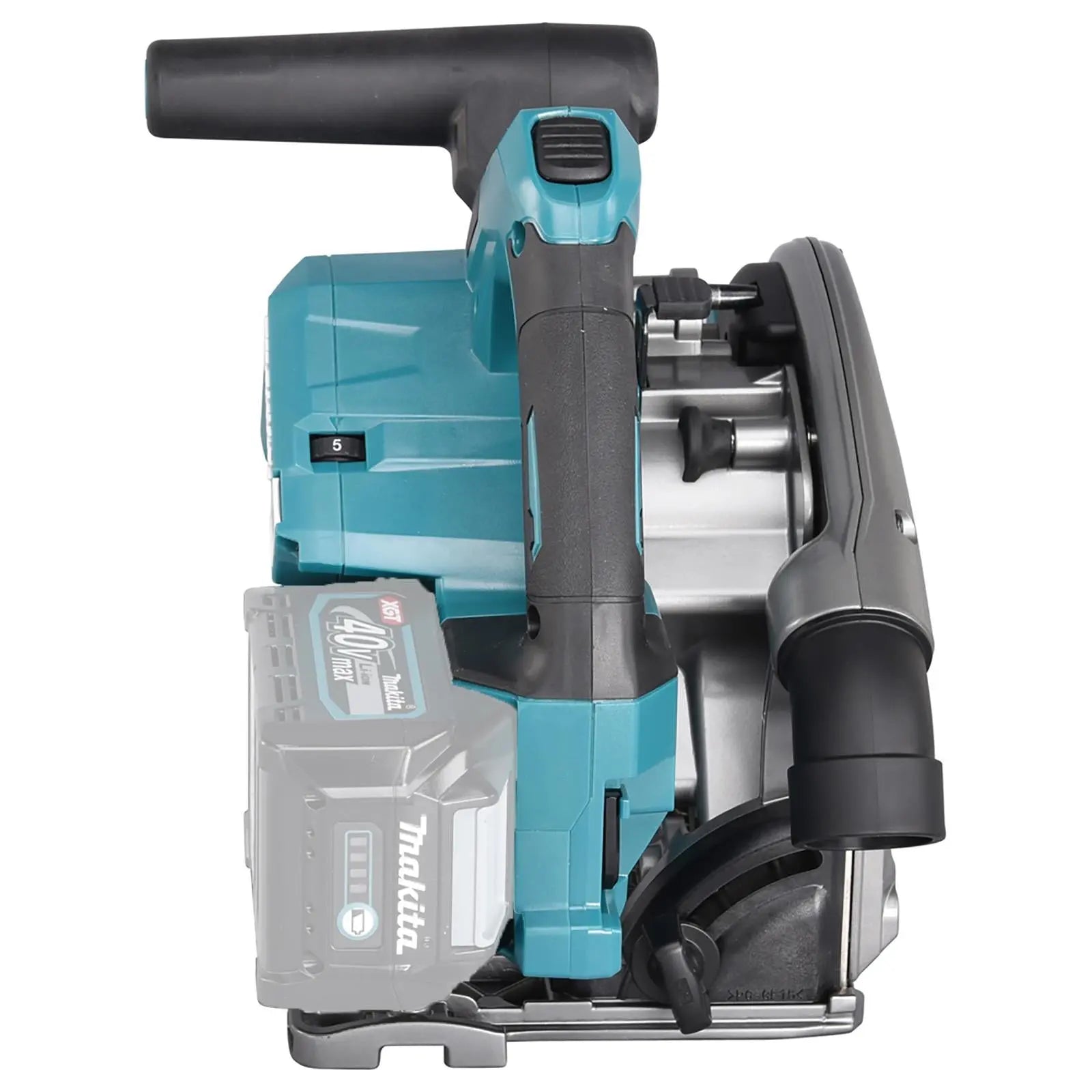 Makita Plunge Cut Circular Saw 165mm 40V Max XGT in MakPac Type 4 Case Body Only SP001GZ03  White Rose Tools