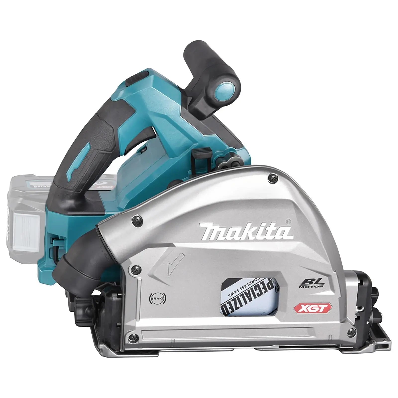 Makita Plunge Cut Circular Saw 165mm 40V Max XGT in MakPac Type 4 Case Body Only SP001GZ03  White Rose Tools