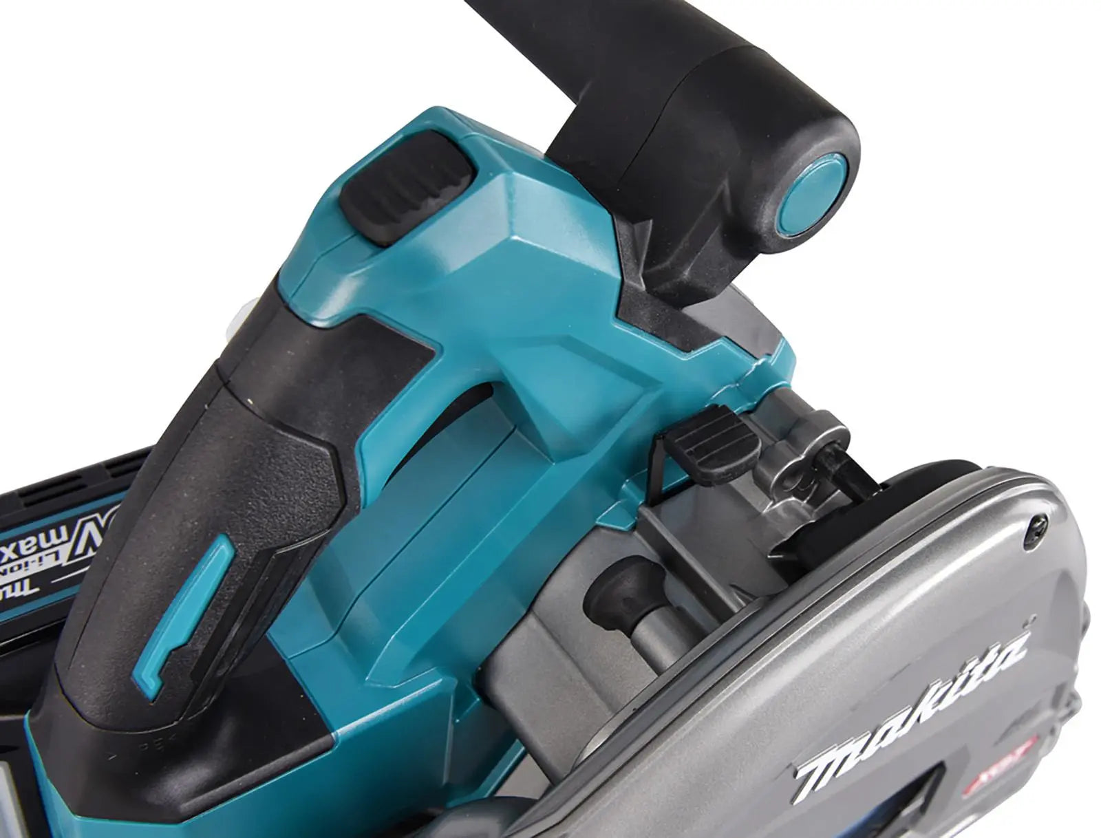 Makita Plunge Cut Circular Saw 165mm 40V Max XGT in MakPac Type 4 Case Body Only SP001GZ03  White Rose Tools