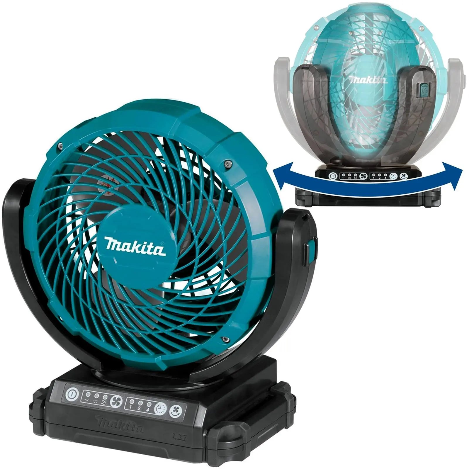 Makita Portable Fan 14.4V / 18V LXT Li-ion Cordless Body Only DCF102Z  White Rose Tools