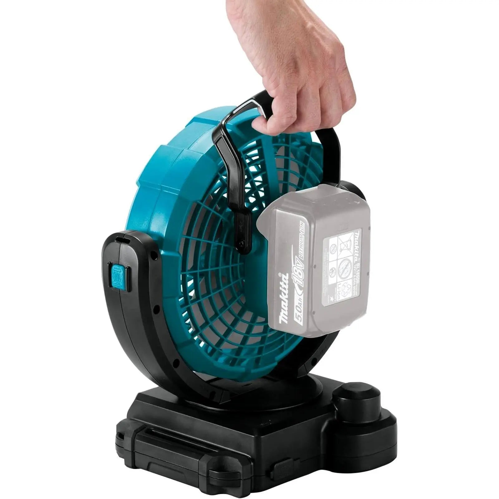 Makita Portable Fan 14.4V / 18V LXT Li-ion Cordless Body Only DCF102Z  White Rose Tools