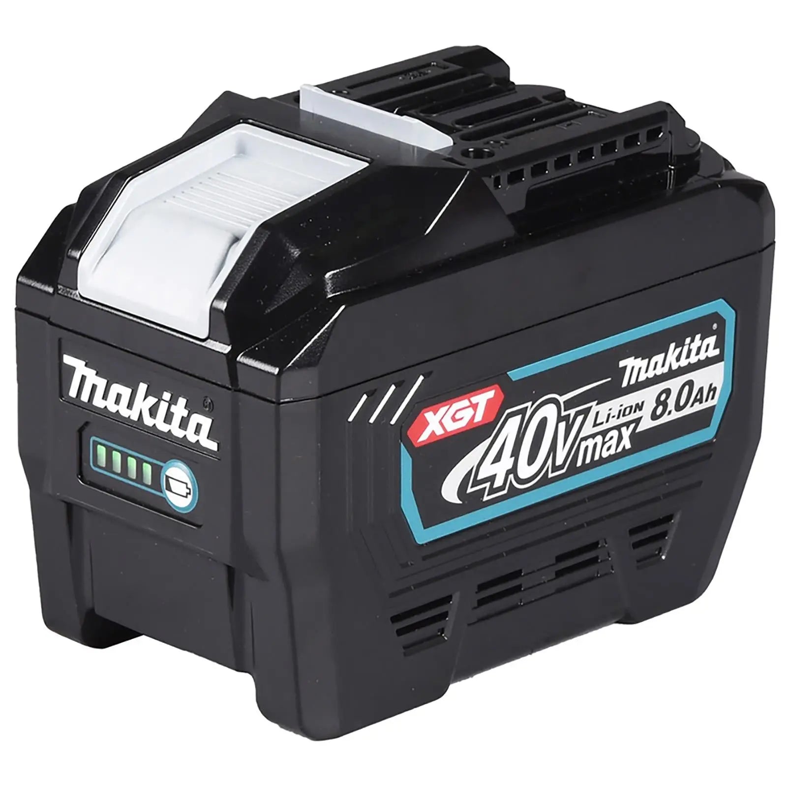 Makita Power Source Kit 40V XGT 2 x 8.0Ah Batteries DC40RB Two Port Charger 240V in Makpac Type 3 Case  White Rose Tools