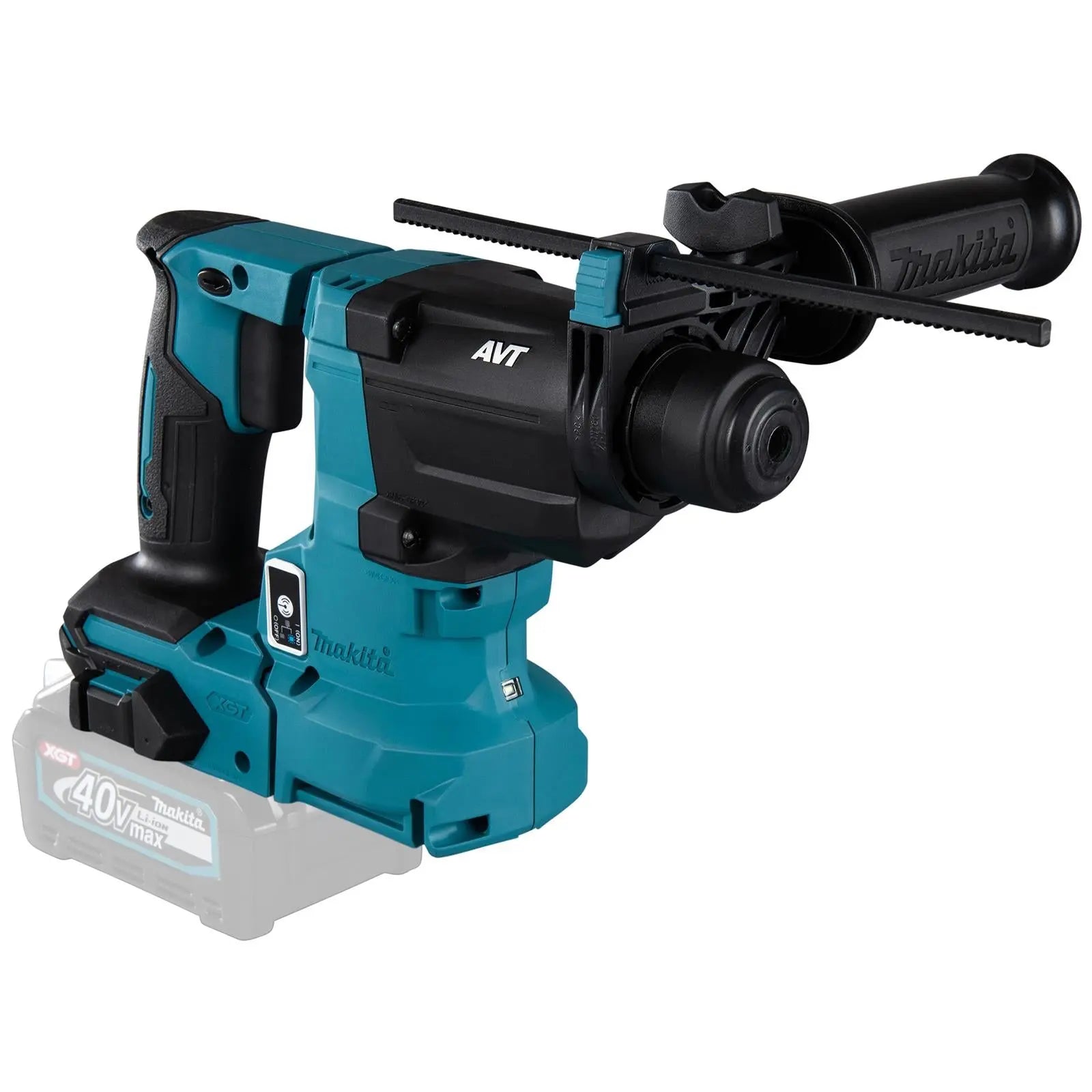 Makita Rotary Hammer Drill SDS Plus 40V XGT Brushless Cordless in Makpac Case HR010GZ01 Body Only  White Rose Tools