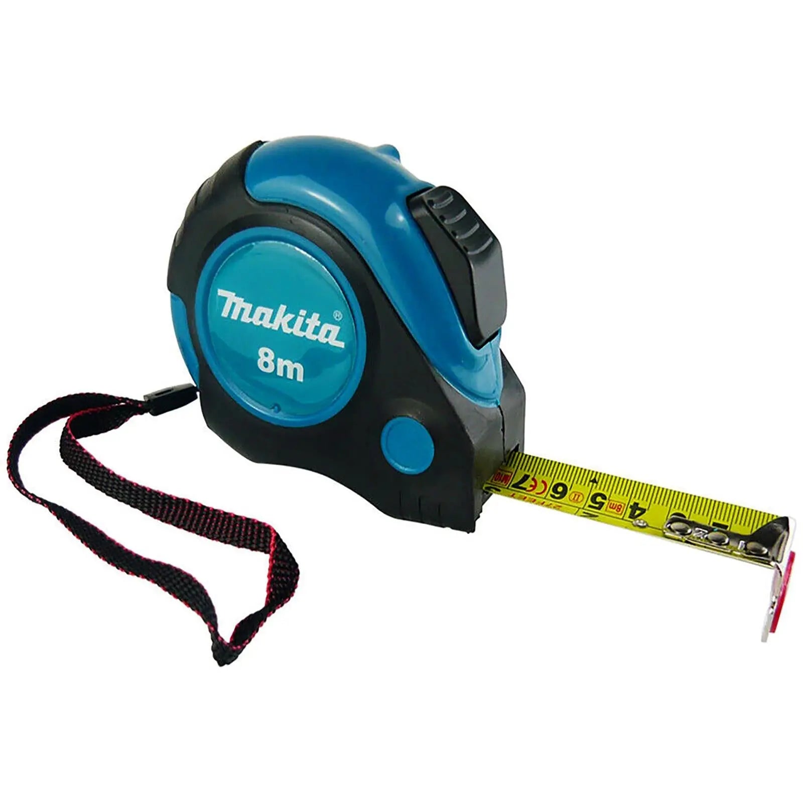 Makita Tape Measure 8m Metric Imperial Auto Lock Magnetic Hook End P-72986  White Rose Tools