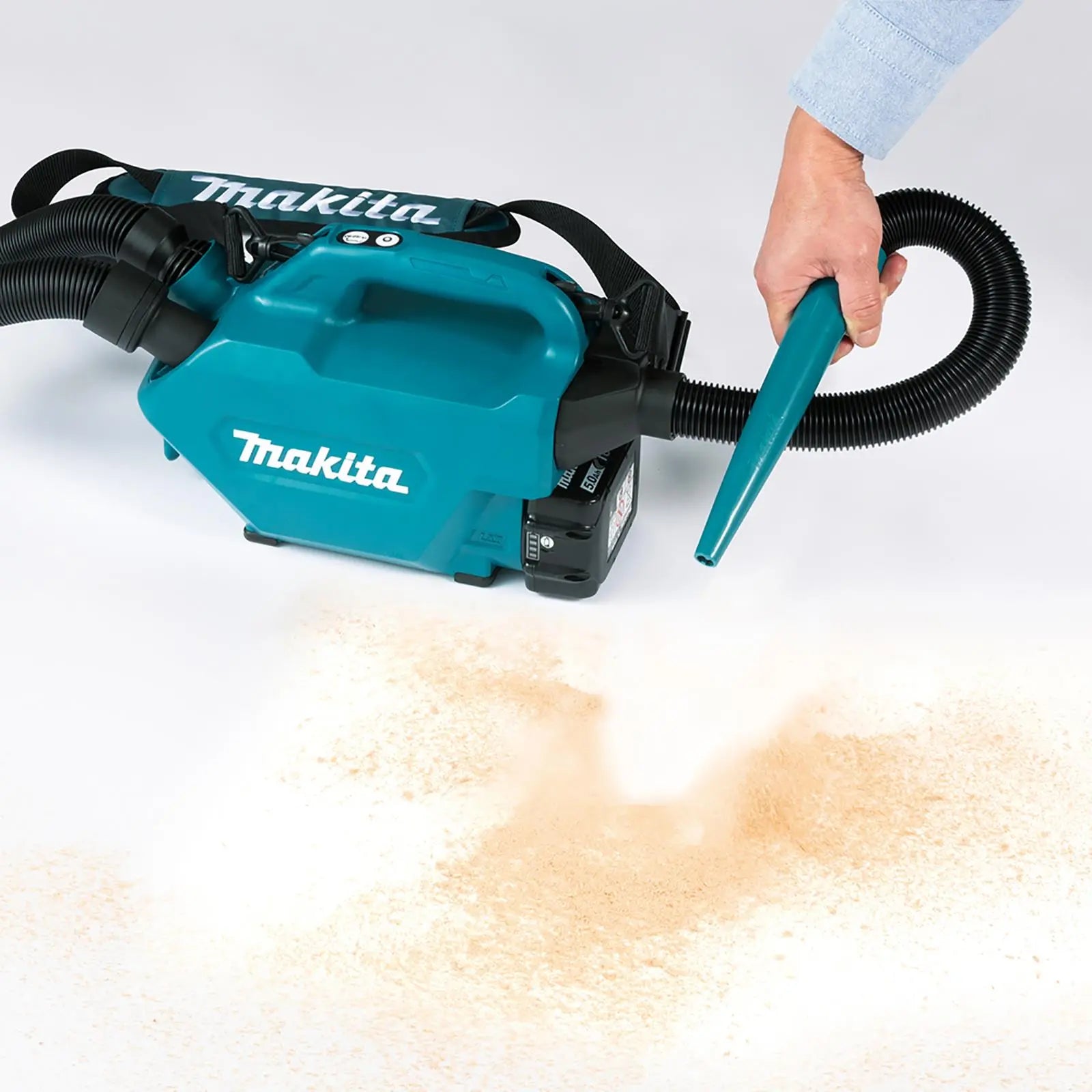 Makita Vacuum Cleaner Car Interior Compact LXT Li-ion 18V DCL184Z Body Only  White Rose Tools