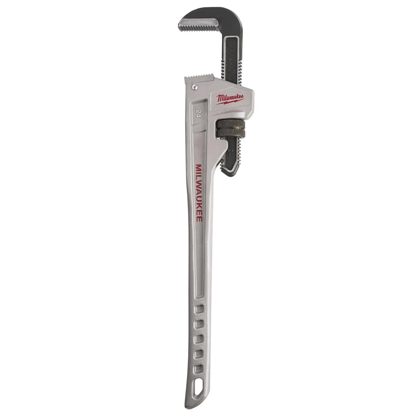 Milwaukee Aluminium Pipe Wrench 600mm 24in Jaw Capacity 76mm 