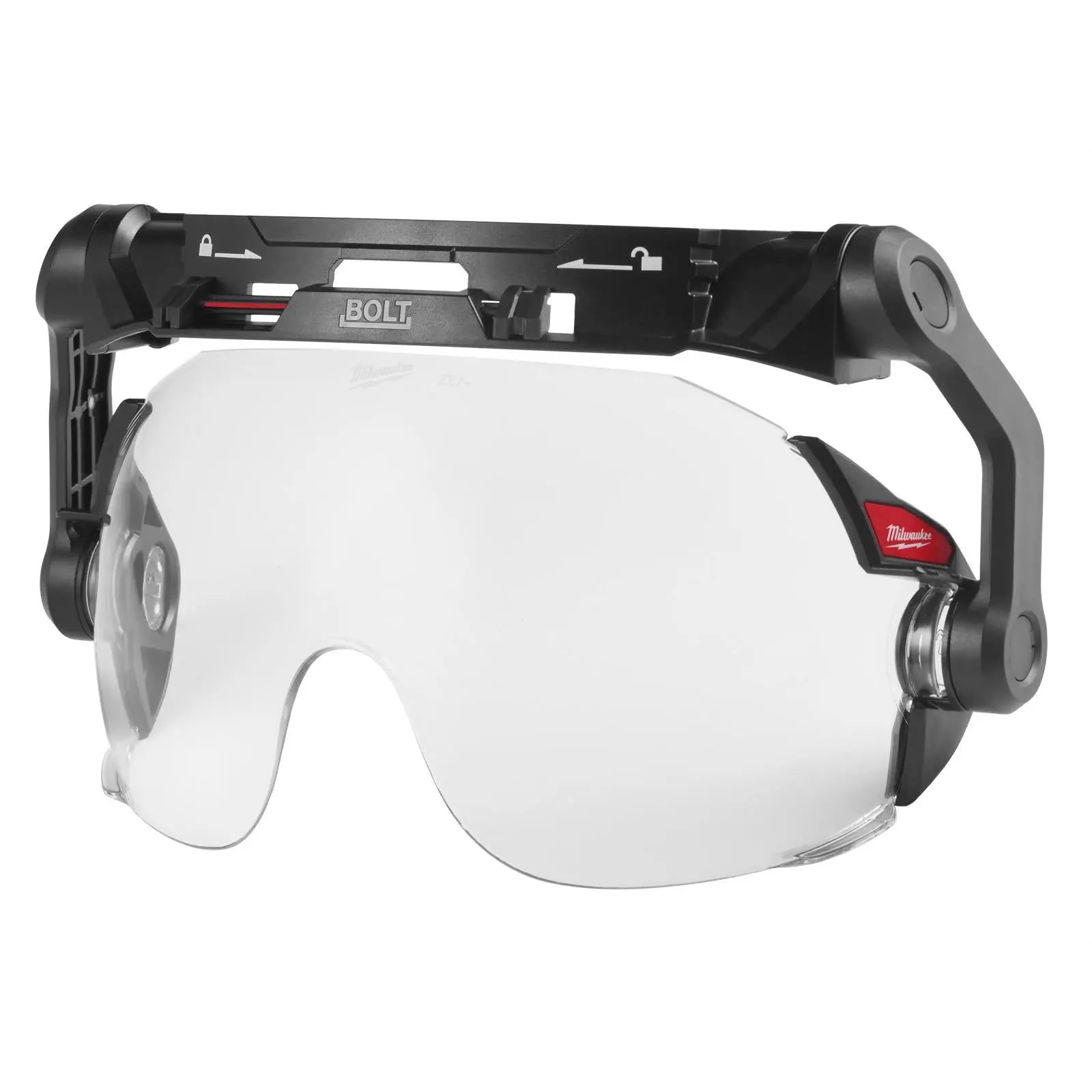 Milwaukee BOLT Clear Compact Visor  White Rose Tools