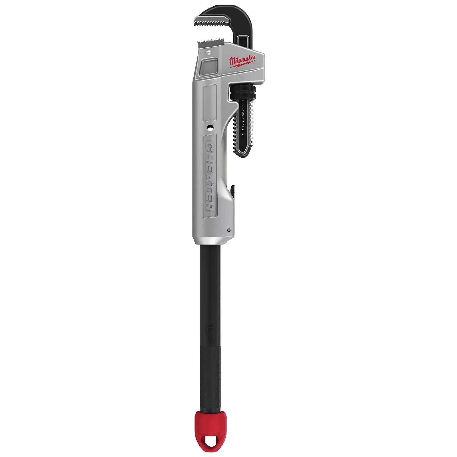 Milwaukee CHEATER Aluminium Adjustable Pipe Wrench 63mm Jaw 250-600mm 