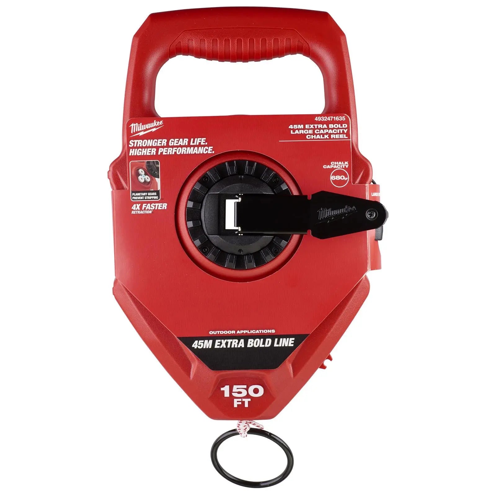 Milwaukee Chalk Reel 45m Large Capacity 