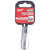 Milwaukee Chrome Socket 1/4" Drive Four Flat Sides Metric Deep 4-15mm Individual  White Rose Tools
