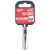Milwaukee Chrome Socket 1/4" Drive Four Flat Sides Metric Deep 4-15mm Individual  White Rose Tools