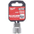 Milwaukee Chrome Socket 3/8" Drive Four Flat Sides Metric Standard 6-24mm Individual  White Rose Tools