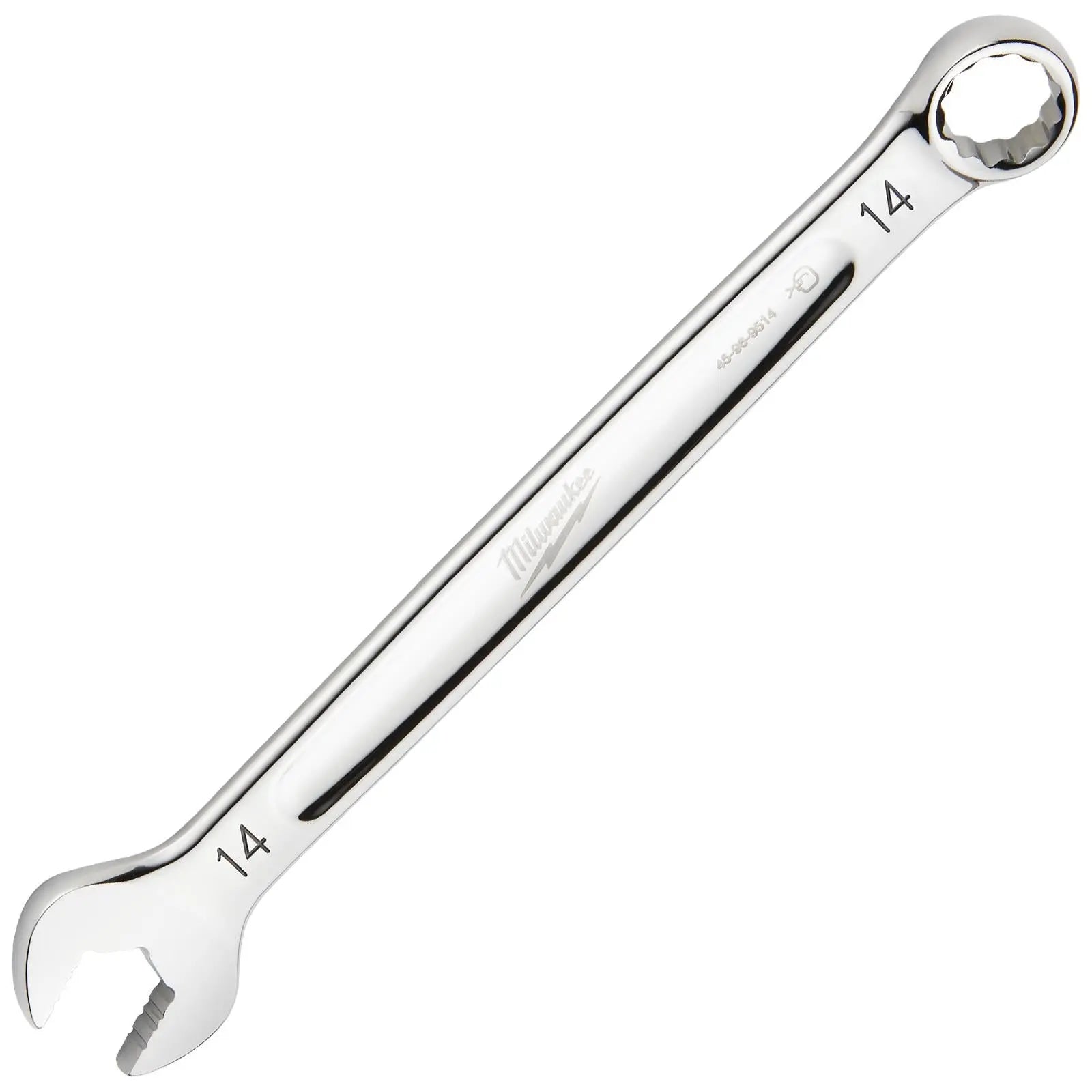 Milwaukee Combination Spanner MAX BITE Open End Ring Spanners - Choose Size  White Rose Tools
