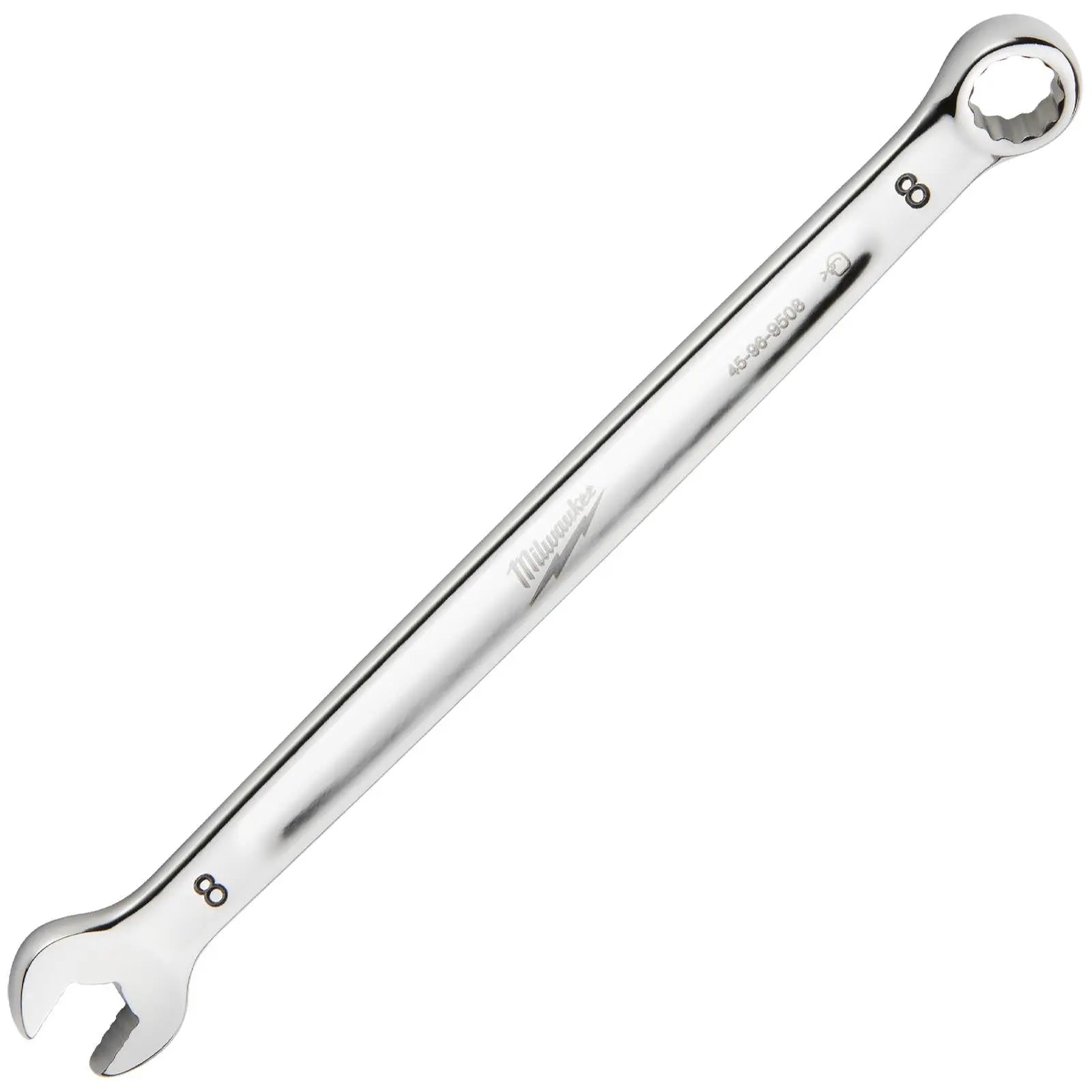 Milwaukee Combination Spanner MAX BITE Open End Ring Spanners - Choose Size  White Rose Tools