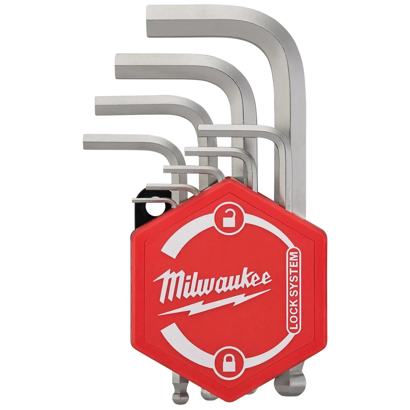 Milwaukee Compact Hex Key Set 9 Piece 1.5-10mm  White Rose Tools