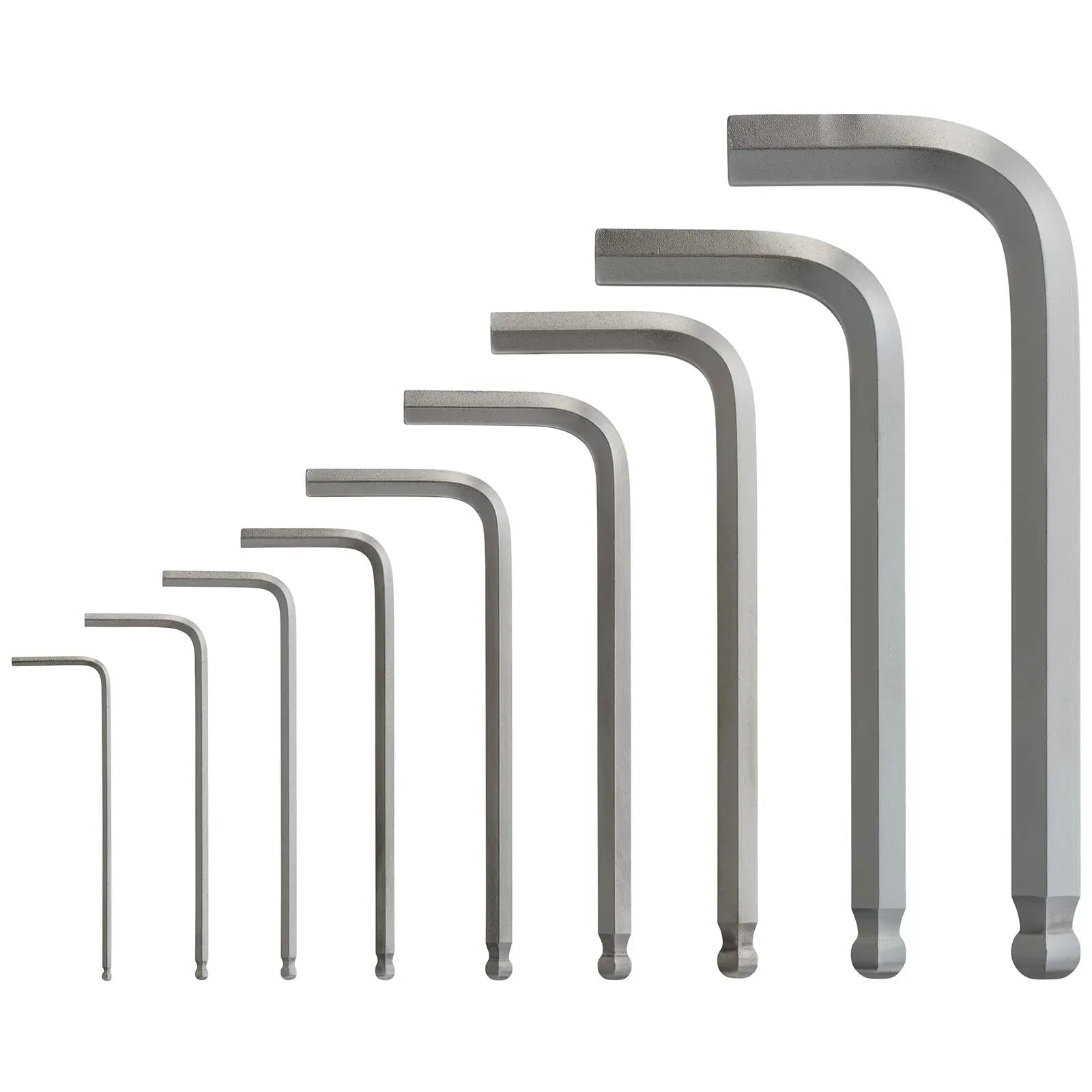 Milwaukee Compact Hex Key Set 9 Piece 1.5-10mm  White Rose Tools