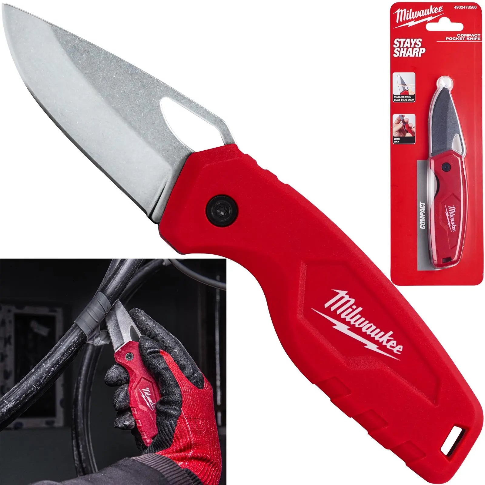 Milwaukee Compact Pocket Knife Cutting Blade 