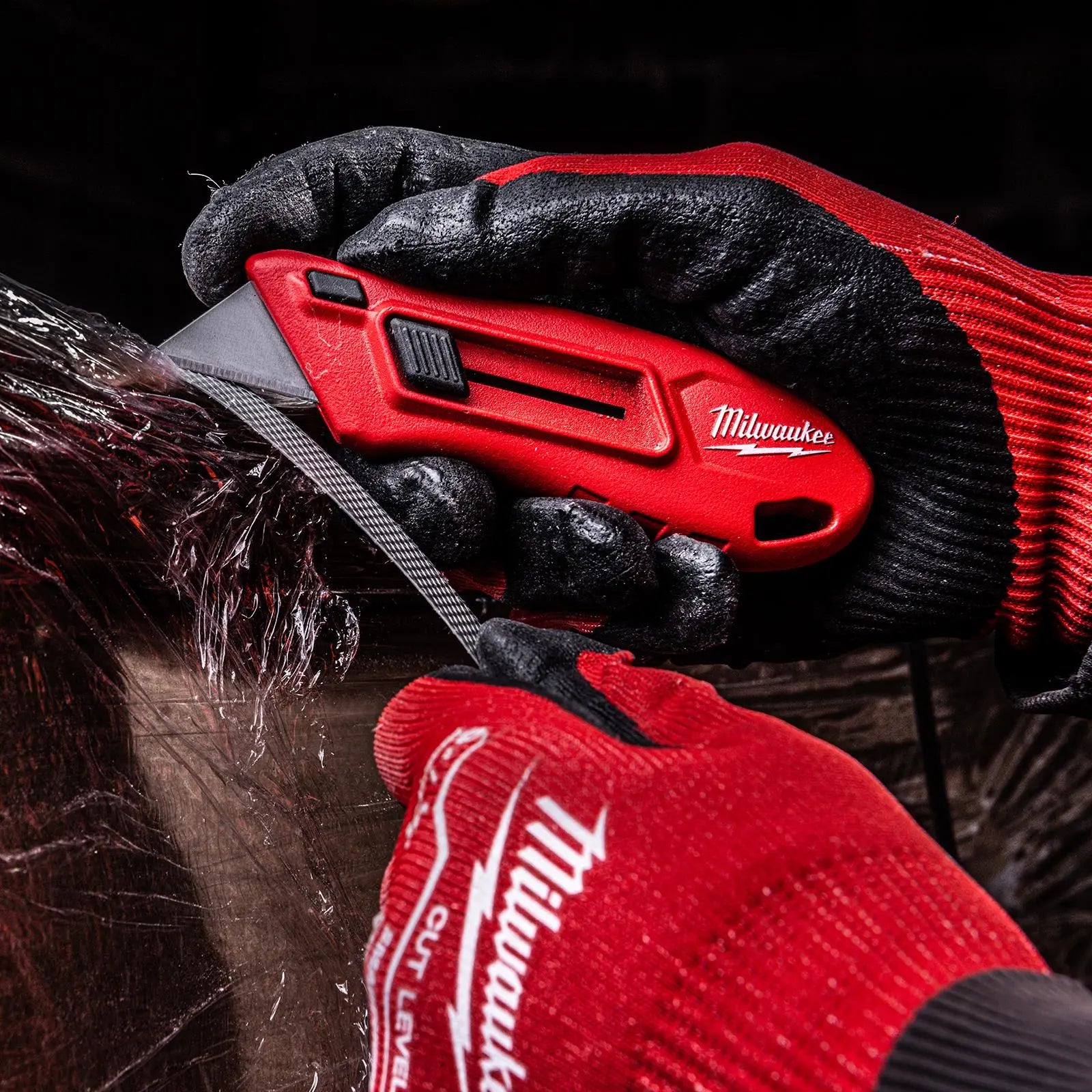 Milwaukee Compact Sliding Retractable Utility Knife Cutting Blade 