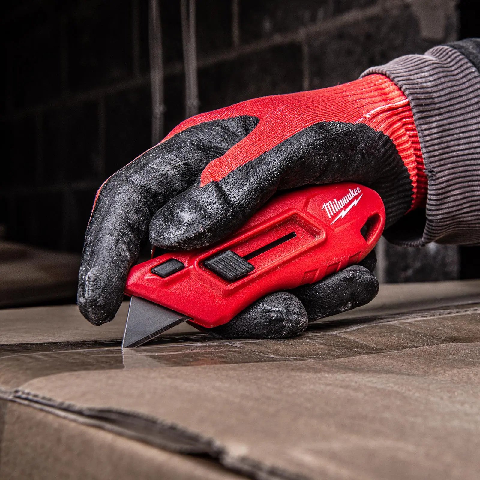 Milwaukee Compact Sliding Retractable Utility Knife Cutting Blade 