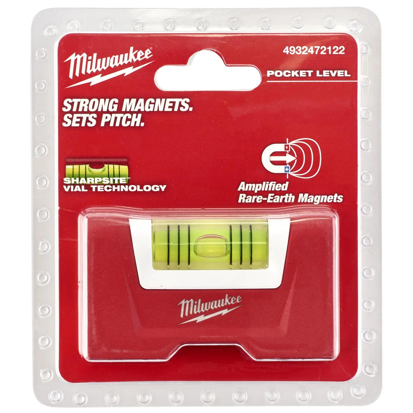 Milwaukee Compact Torpedo Spirit Level 76mm 