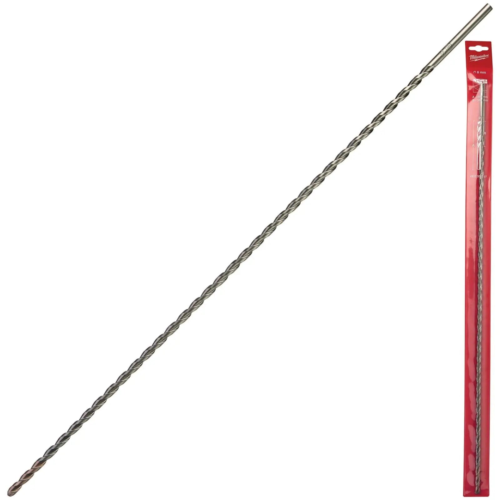 Milwaukee Concrete Masonry Drill Bits Round Shank 