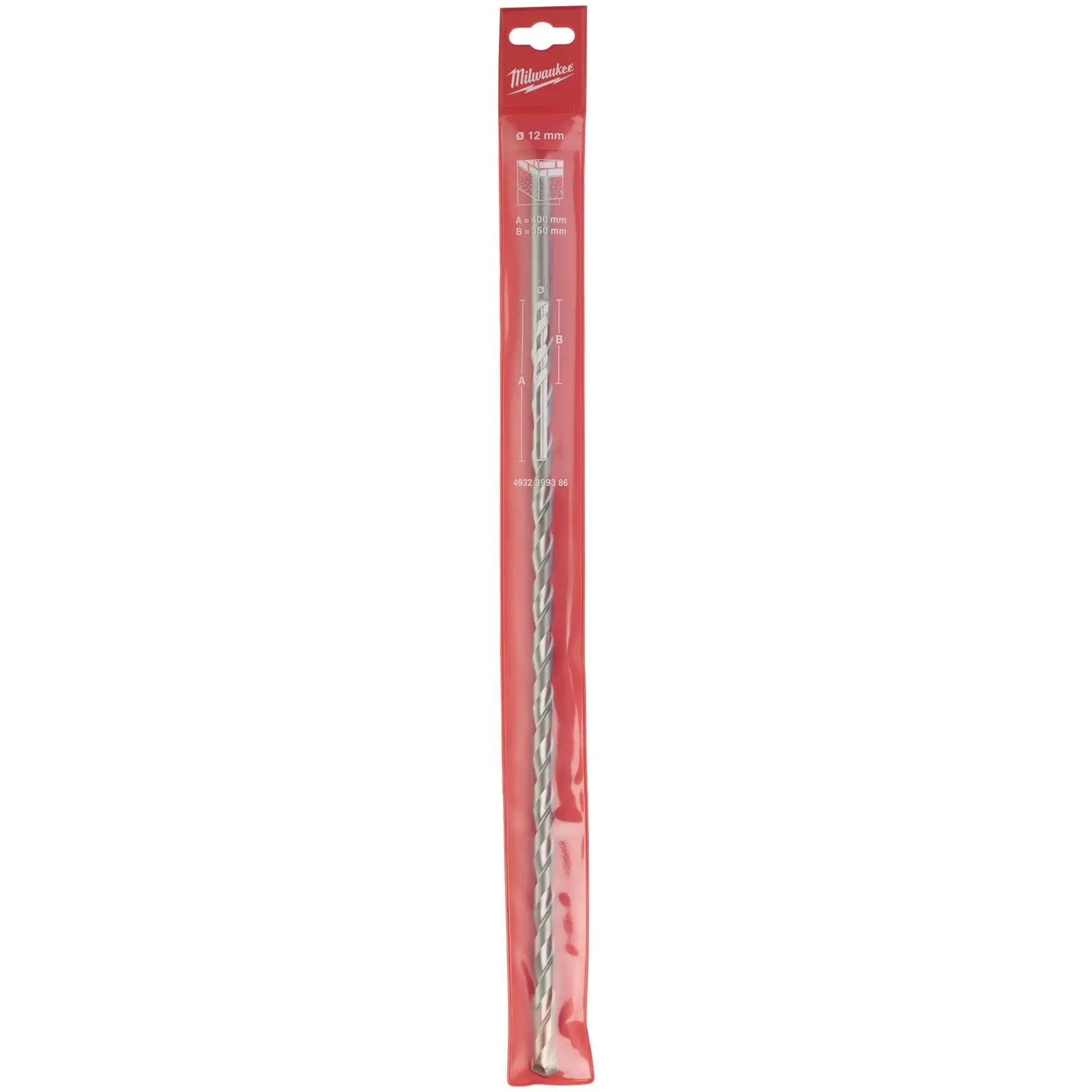 Milwaukee Concrete Masonry Drill Bits Round Shank 