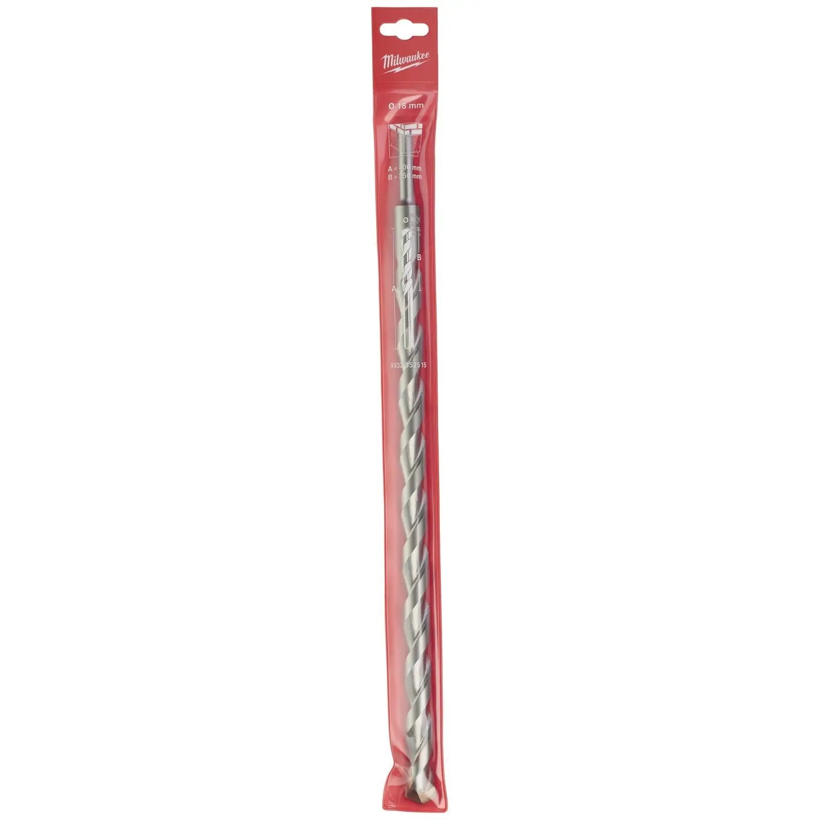 Milwaukee Concrete Masonry Drill Bits Round Shank 