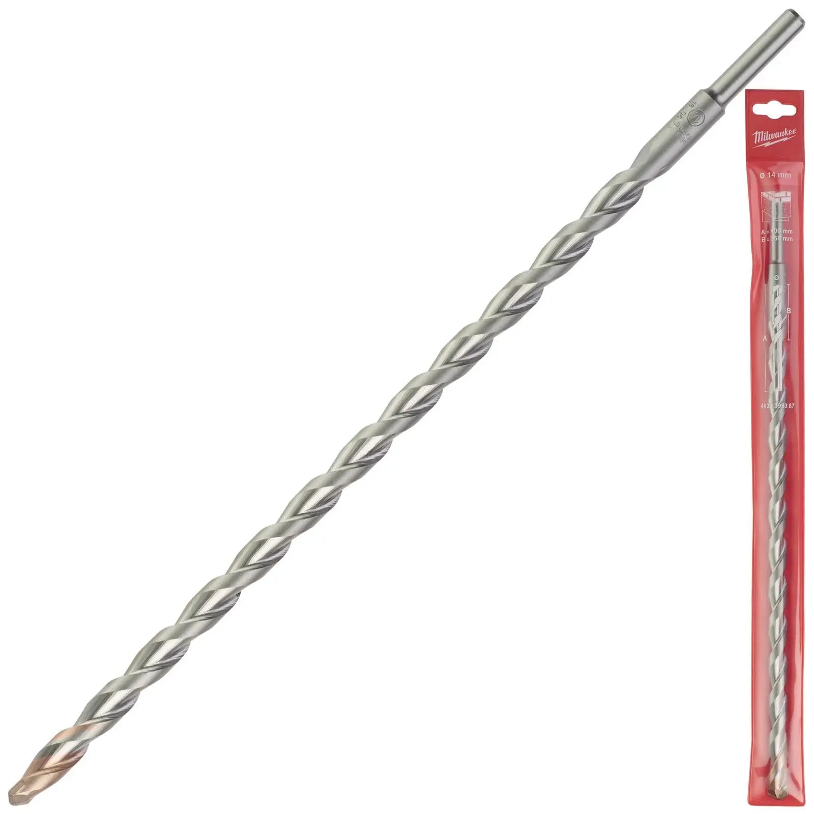 Milwaukee Concrete Masonry Drill Bits Round Shank 