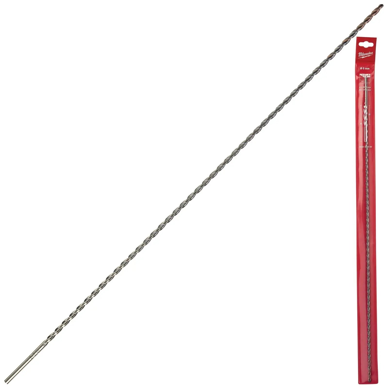 Milwaukee Concrete Masonry Drill Bits Round Shank 