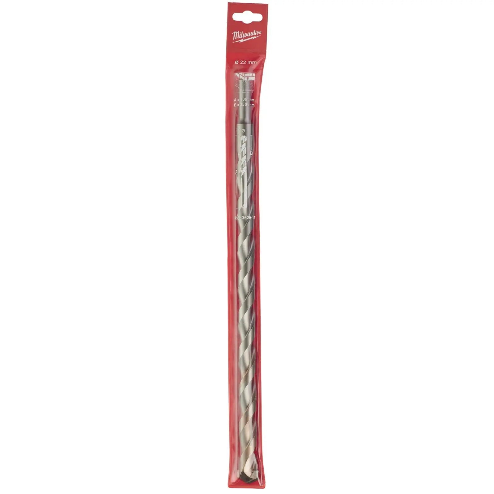 Milwaukee Concrete Masonry Drill Bits Round Shank 