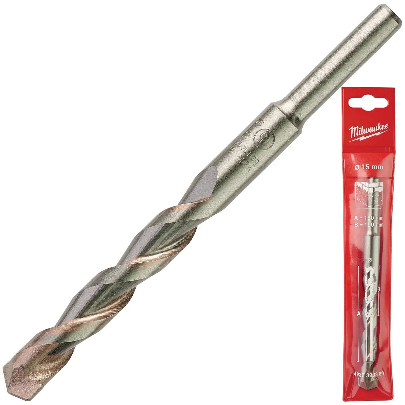 Milwaukee Concrete Masonry Drill Bits Round Shank 