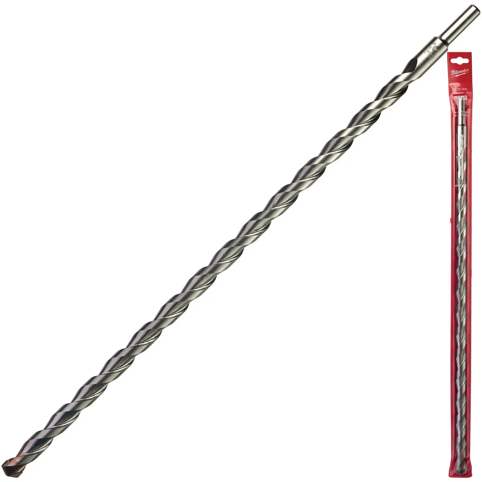 Milwaukee Concrete Masonry Drill Bits Round Shank 