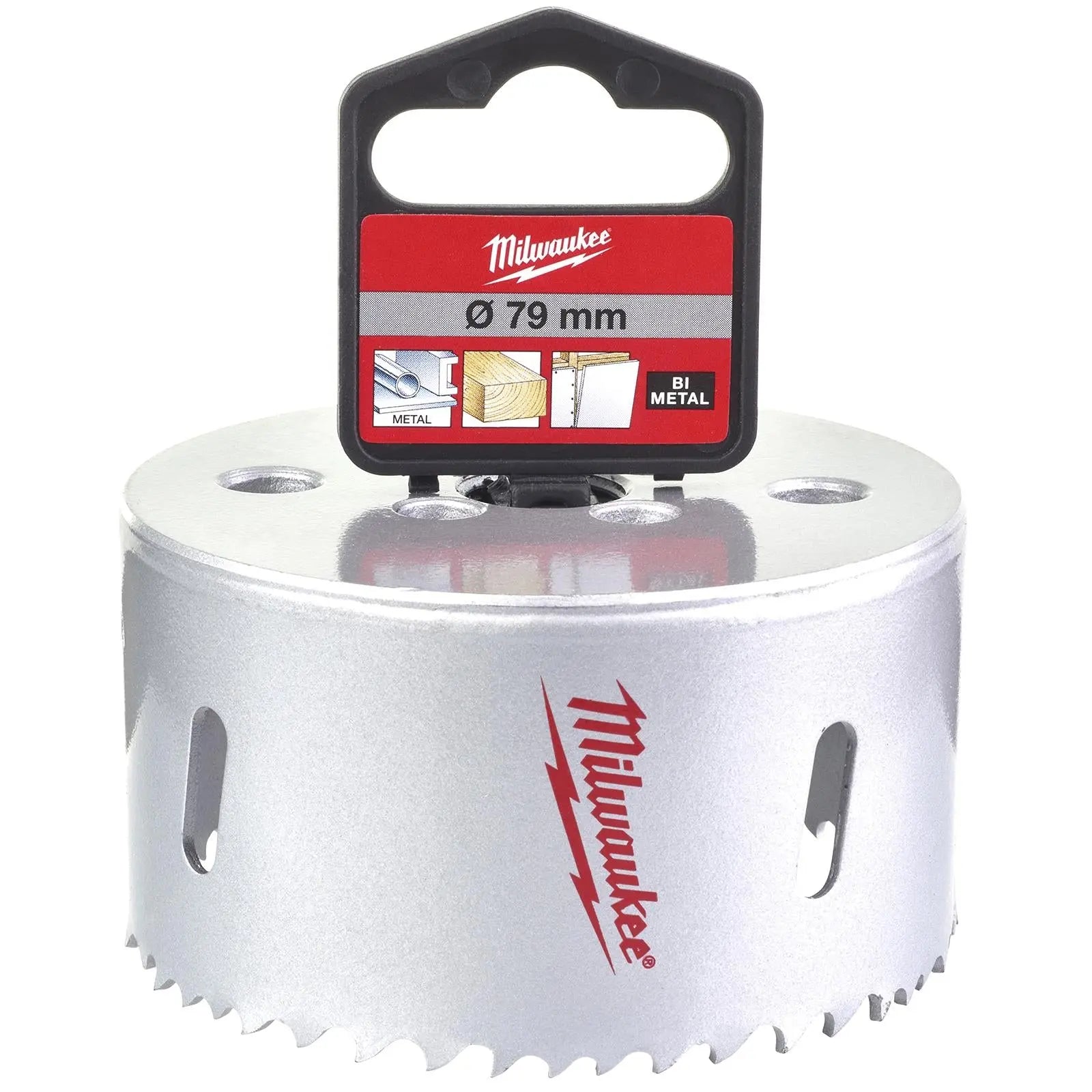 Milwaukee Contractors Holesaw Bi Metal Teeth 14-152mm Cutting Depth 38mm 