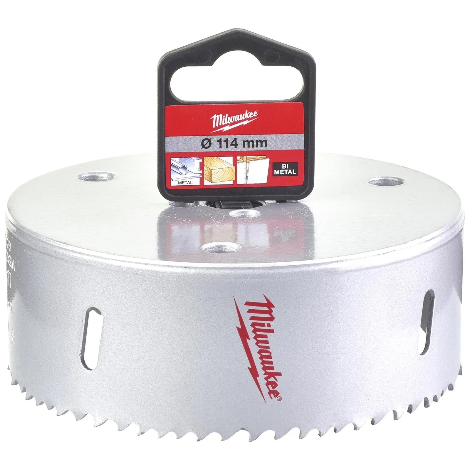 Milwaukee Contractors Holesaw Bi Metal Teeth 14-152mm Cutting Depth 38mm 