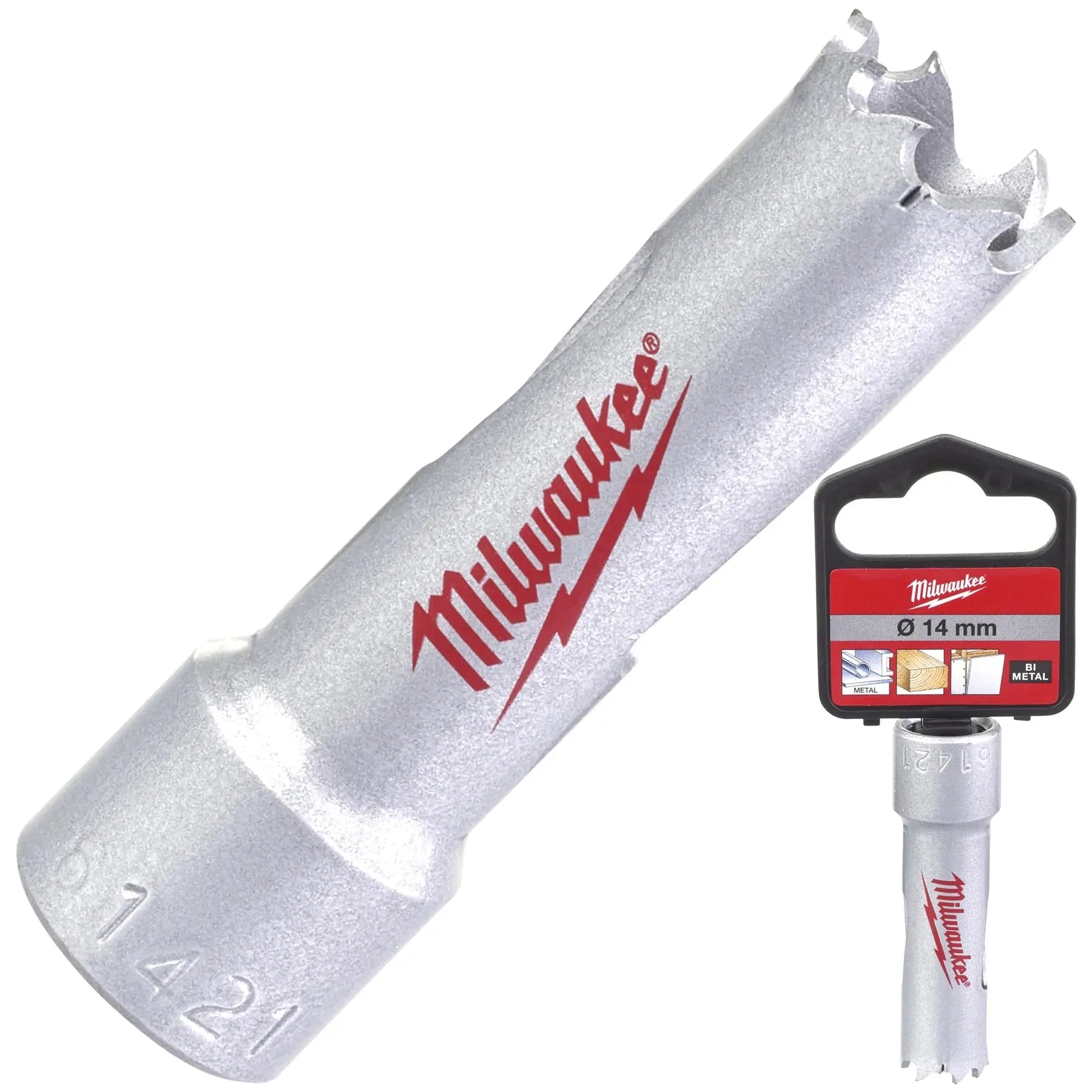Milwaukee Contractors Holesaw Bi Metal Teeth 14-152mm Cutting Depth 38mm 