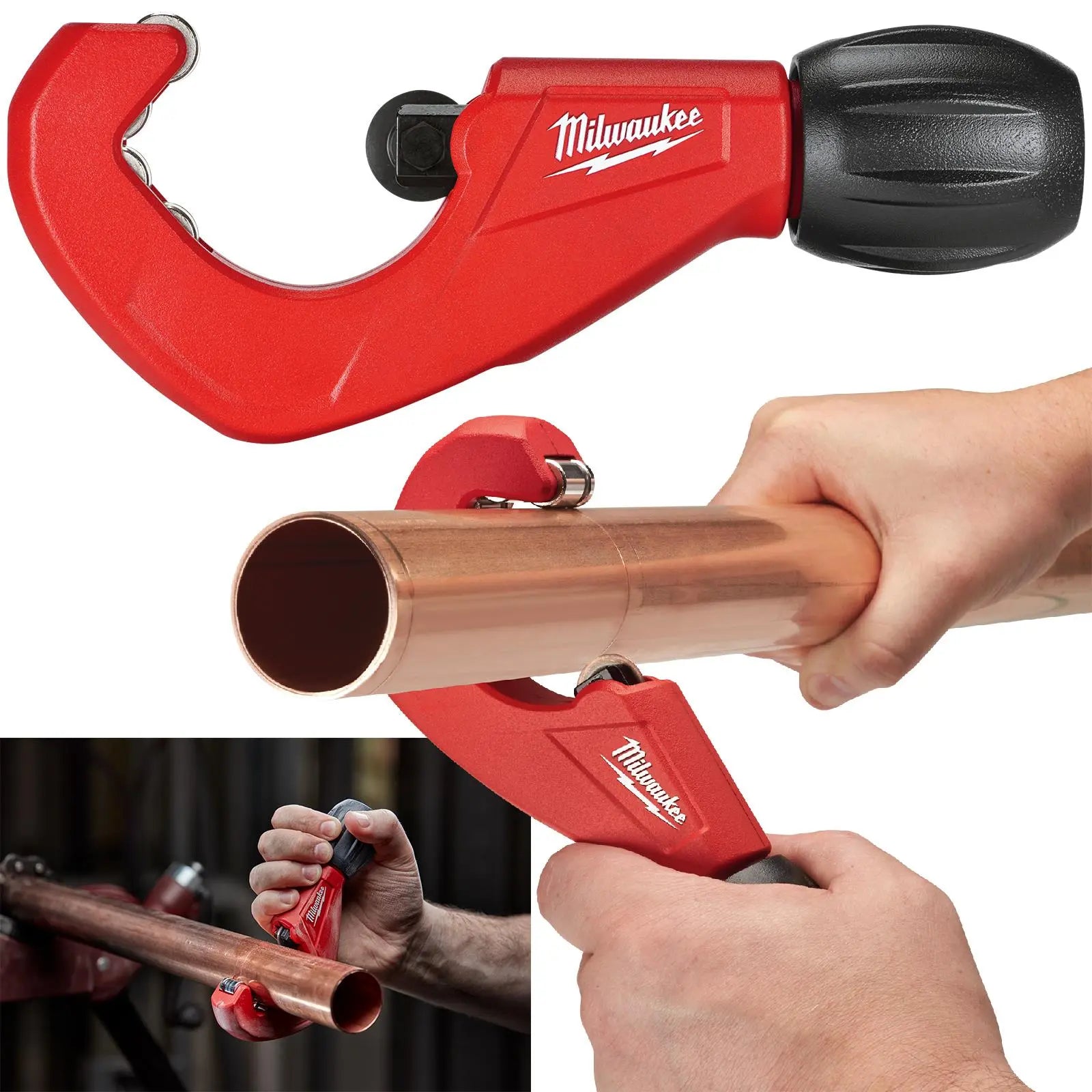 Milwaukee Copper Tubing Cutter Constant Swing 3 - 42mm Capacity 