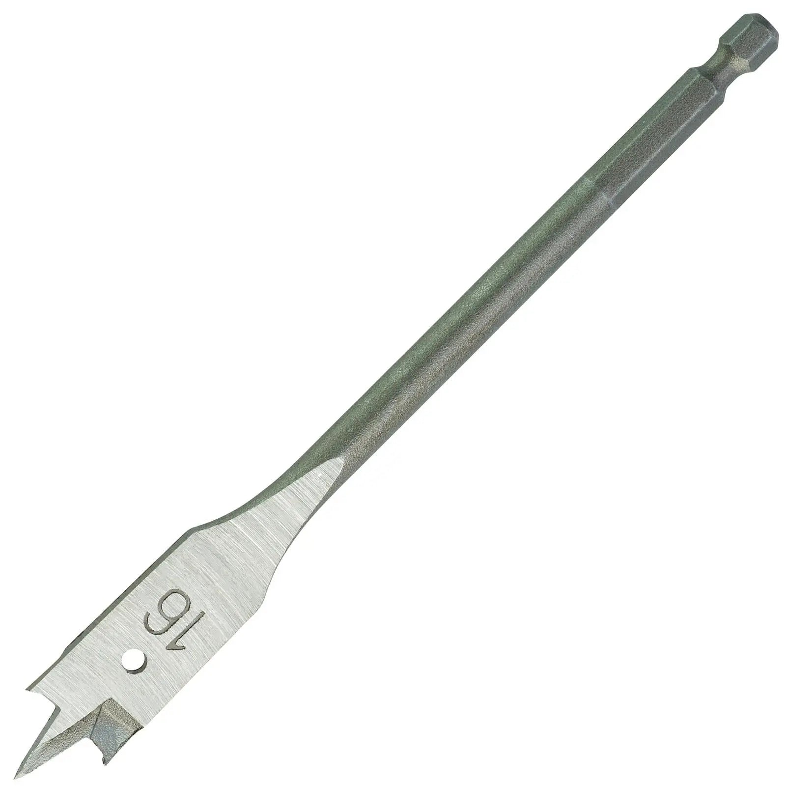 Milwaukee Flat Wood Boring Drill Bits 152mm Length 1/4" Hex Shank 
