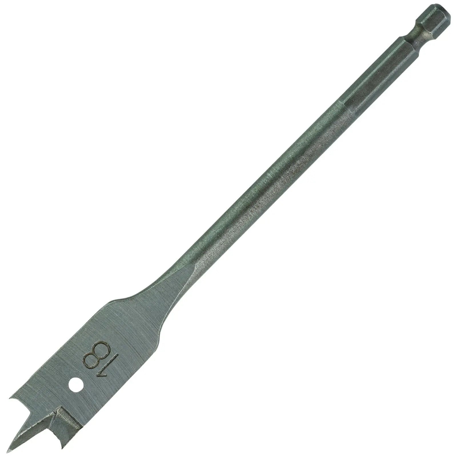 Milwaukee Flat Wood Boring Drill Bits 152mm Length 1/4" Hex Shank 